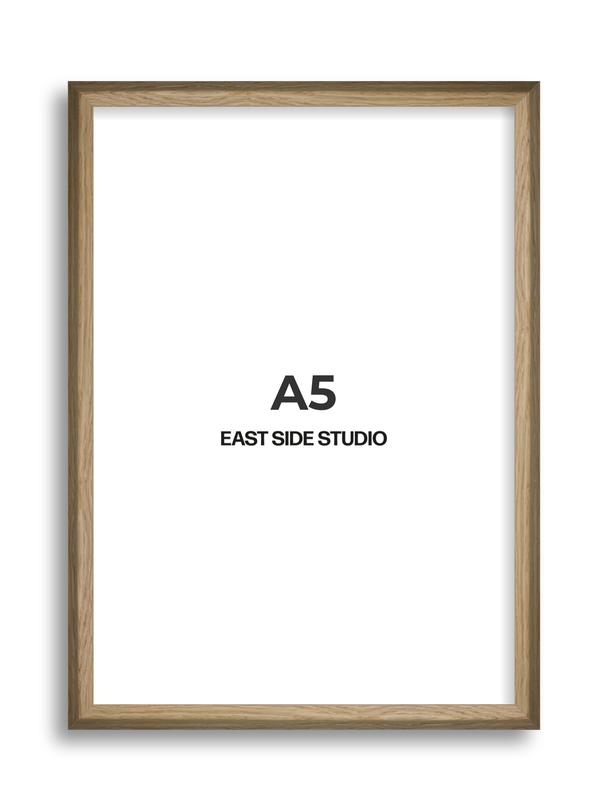 Natural Wood A5 picture frame