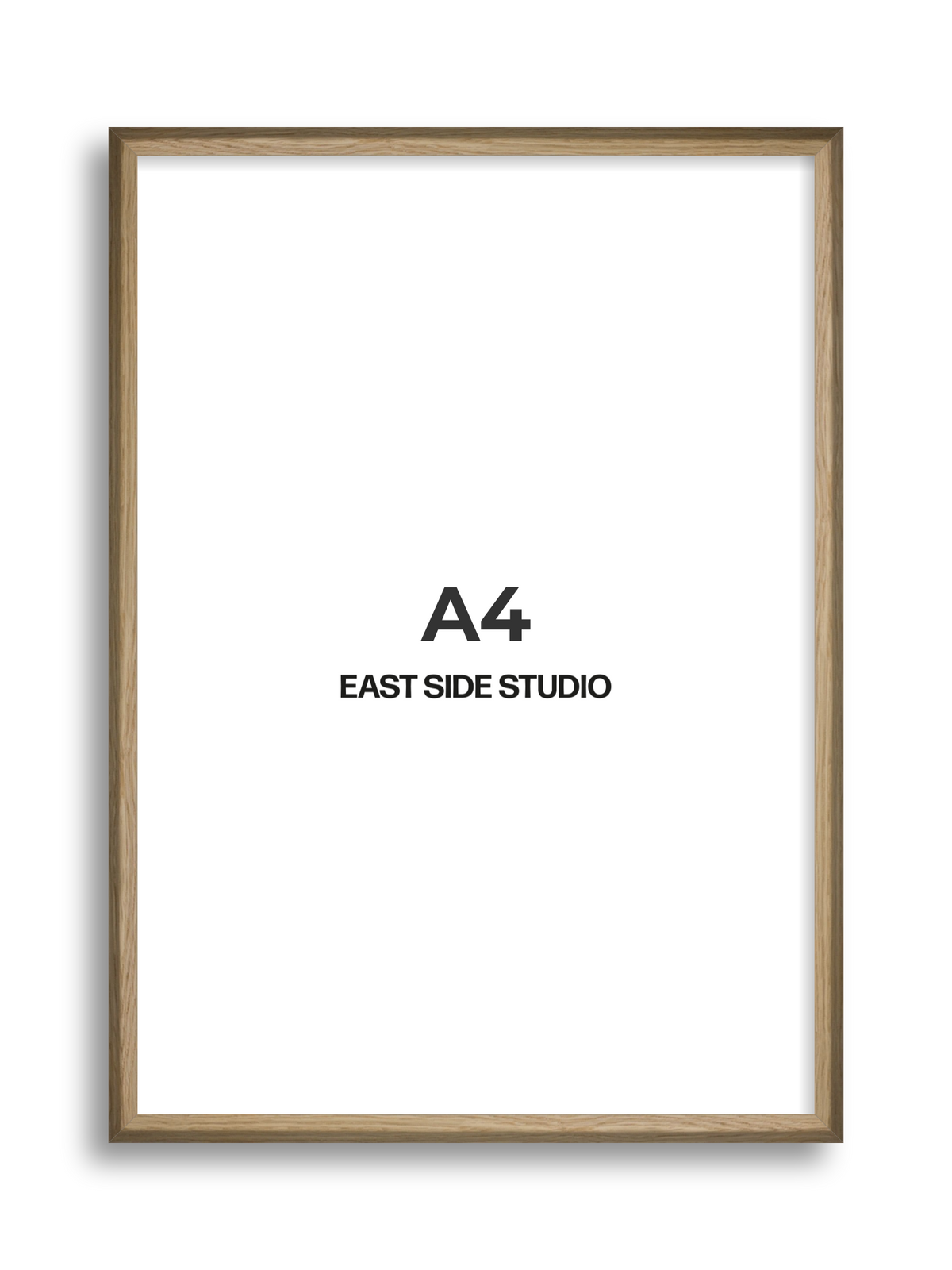 Natural Wood A4 picture frame