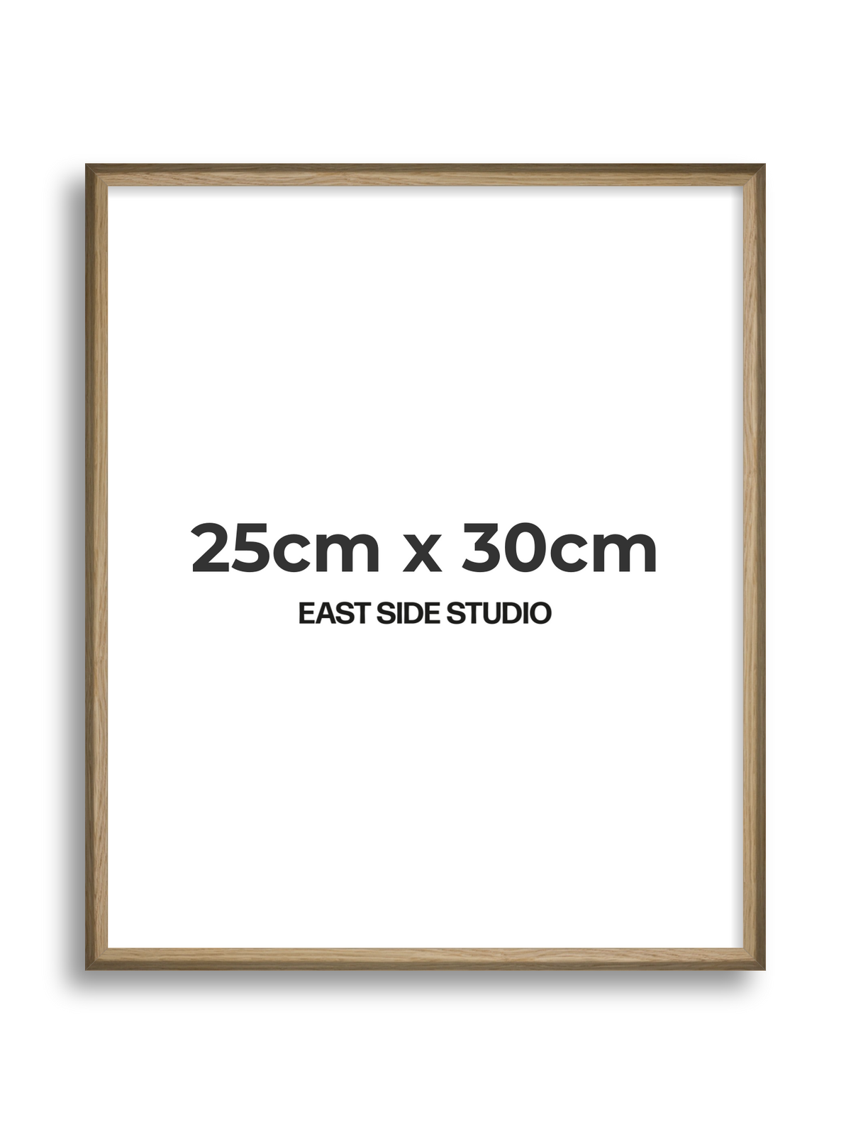 Natural Wood 25cm x 30cm picture frame