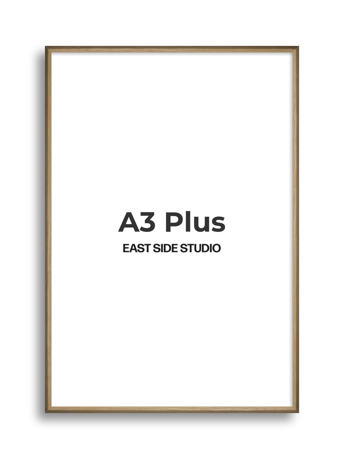 Natural Wood A3 Plus picture frame