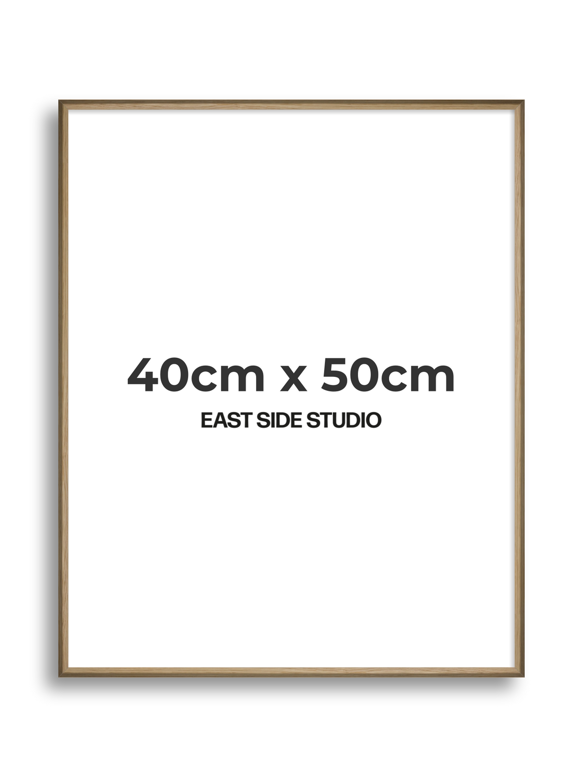 Natural Wood 40cm x 50cm picture frame
