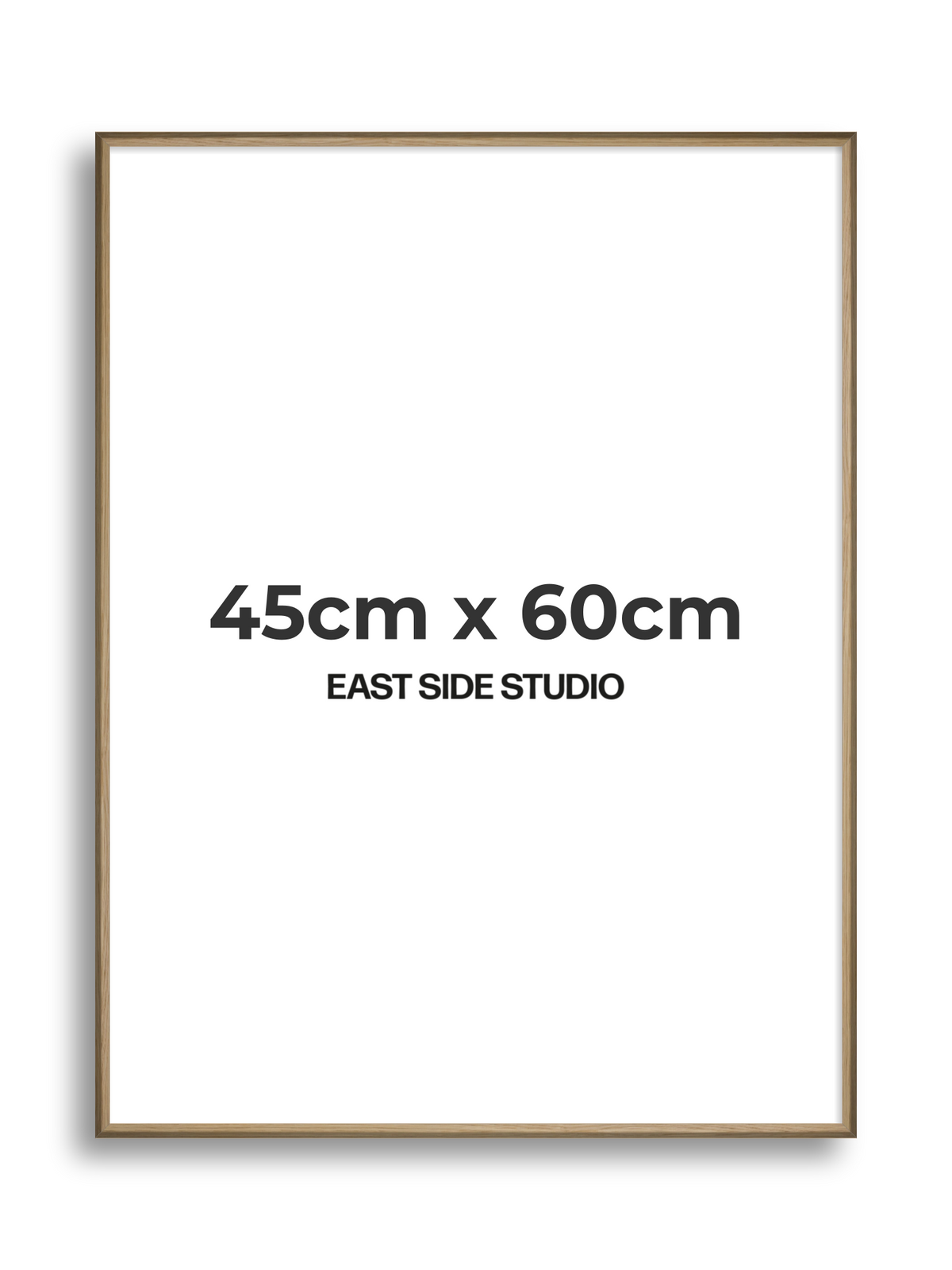 Natural Wood 45cm x 60cm picture frame
