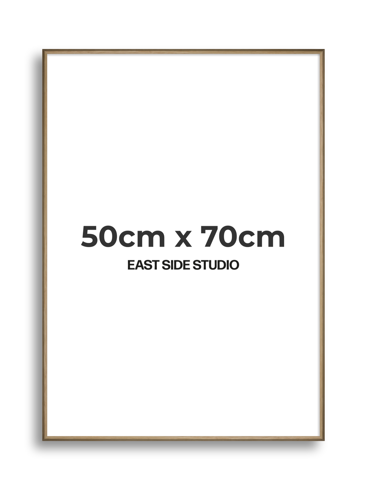 Natural Wood 50cm x 70cm picture frame