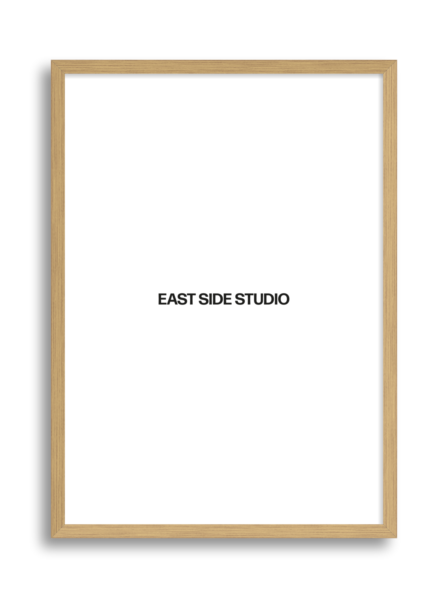 Solid Oak picture frame