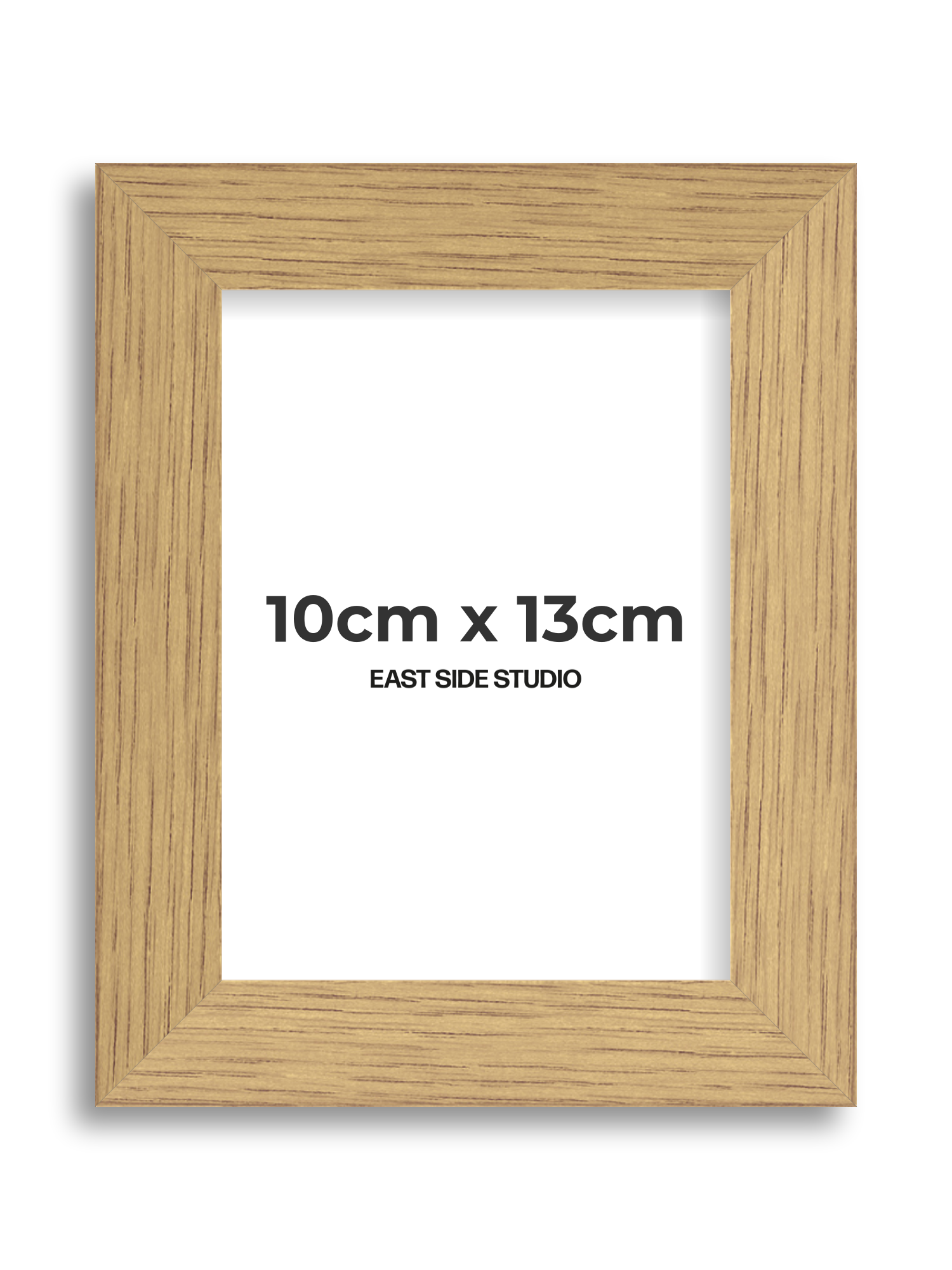 Solid Oak 10cm x 13cm picture frame
