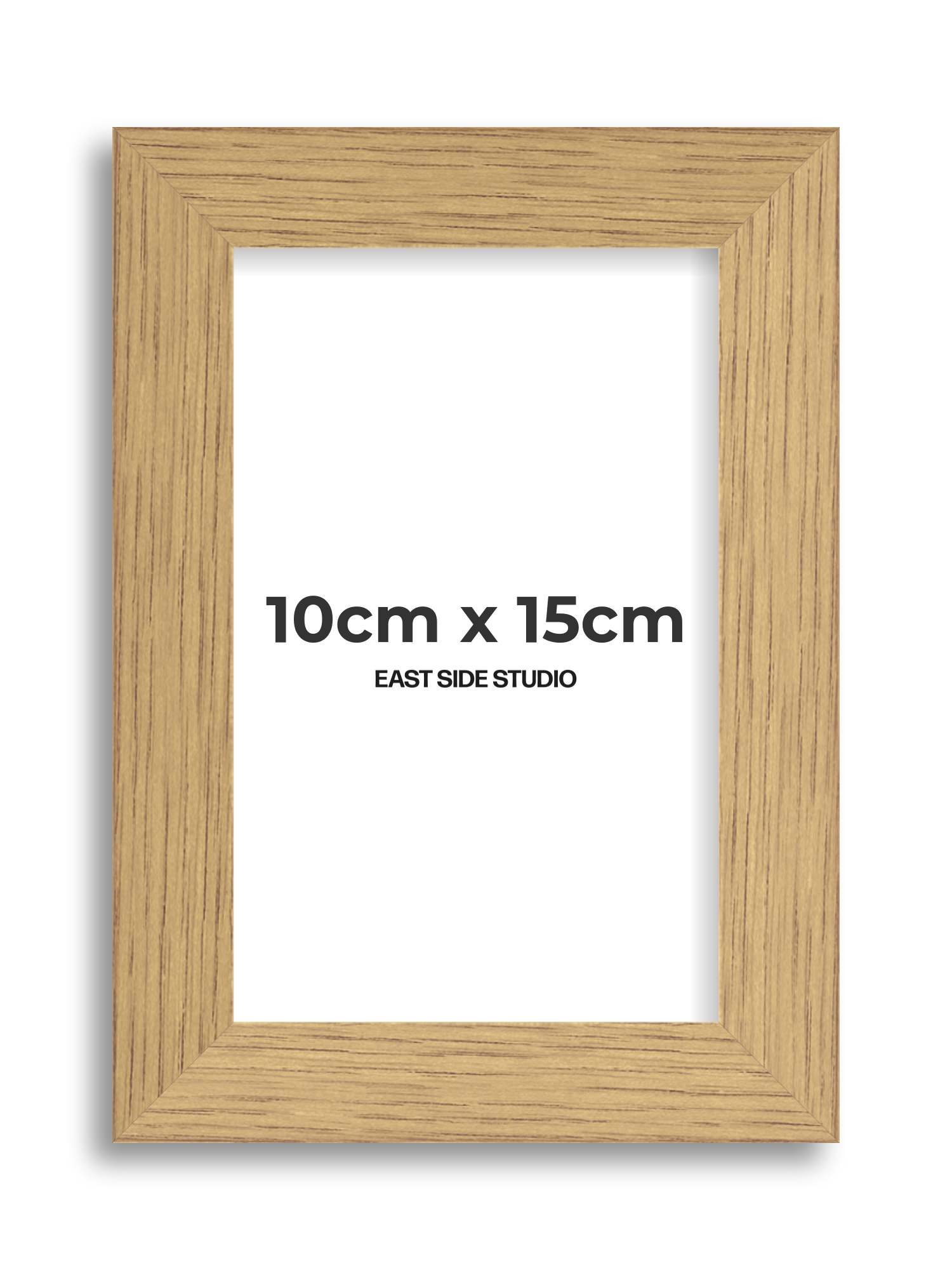 Solid Oak 10cm x 15cm picture frame