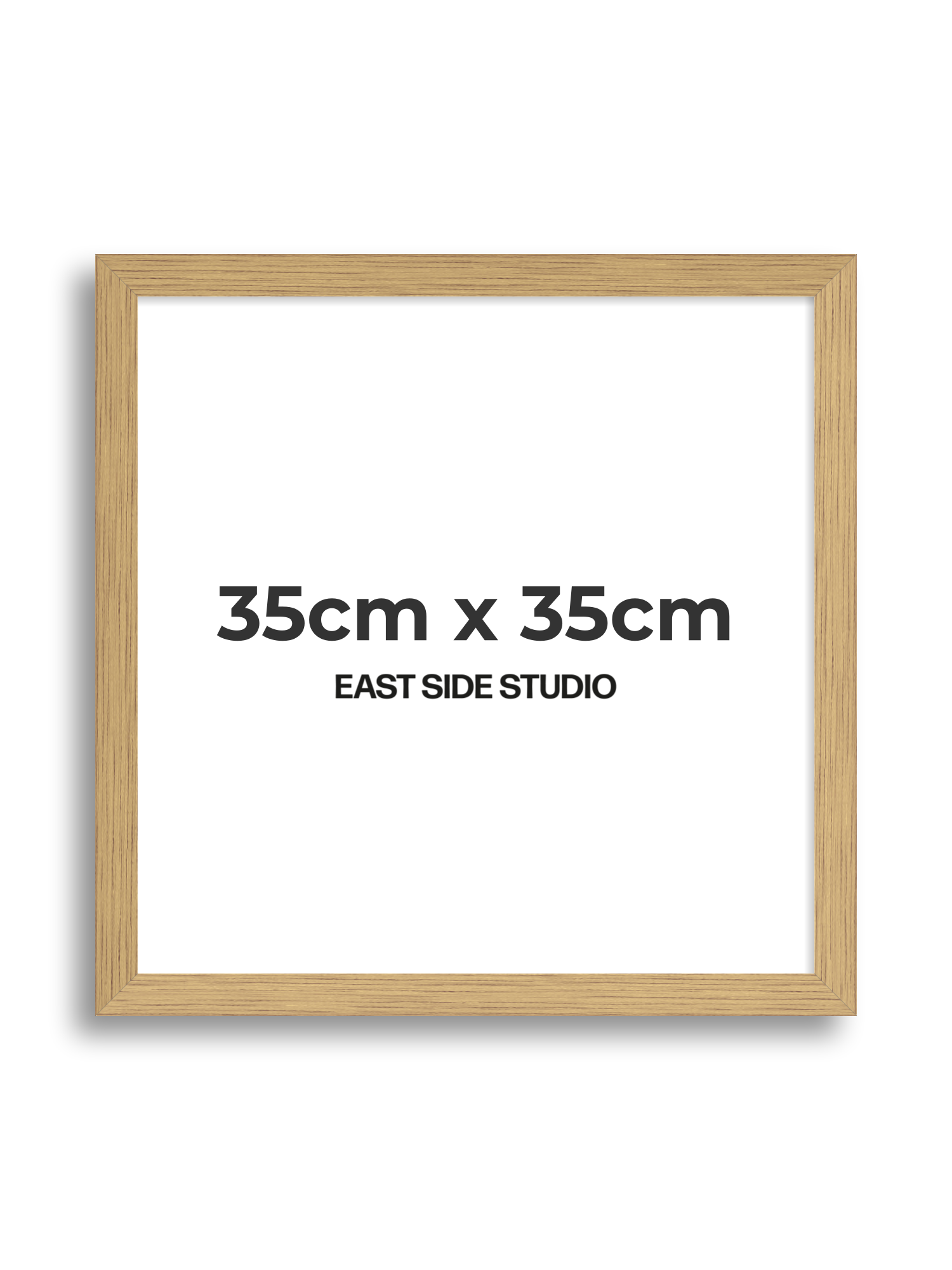 Solid Oak 35cm x 35cm picture frame