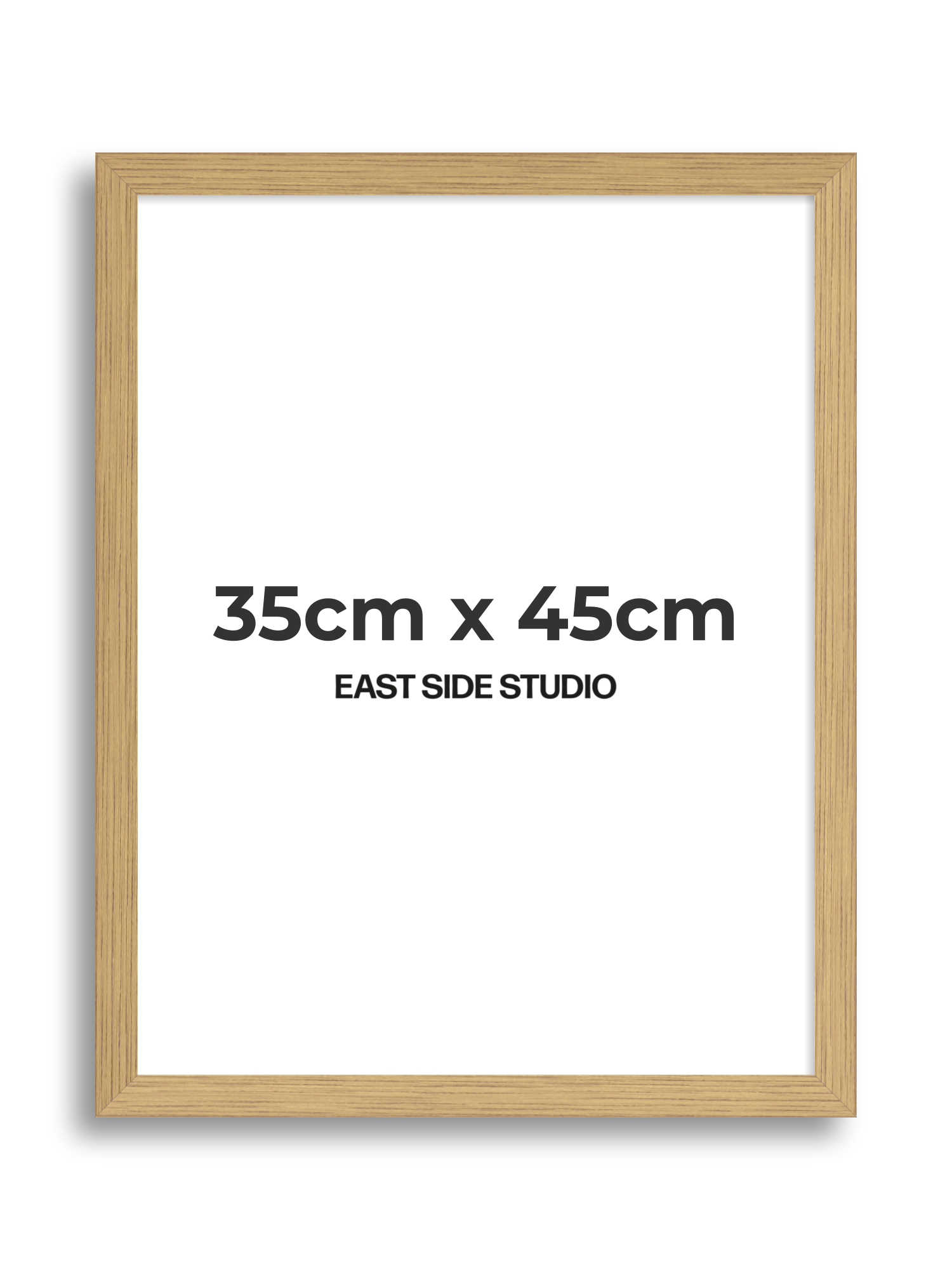 Solid Oak 35cm x 45cm picture frame