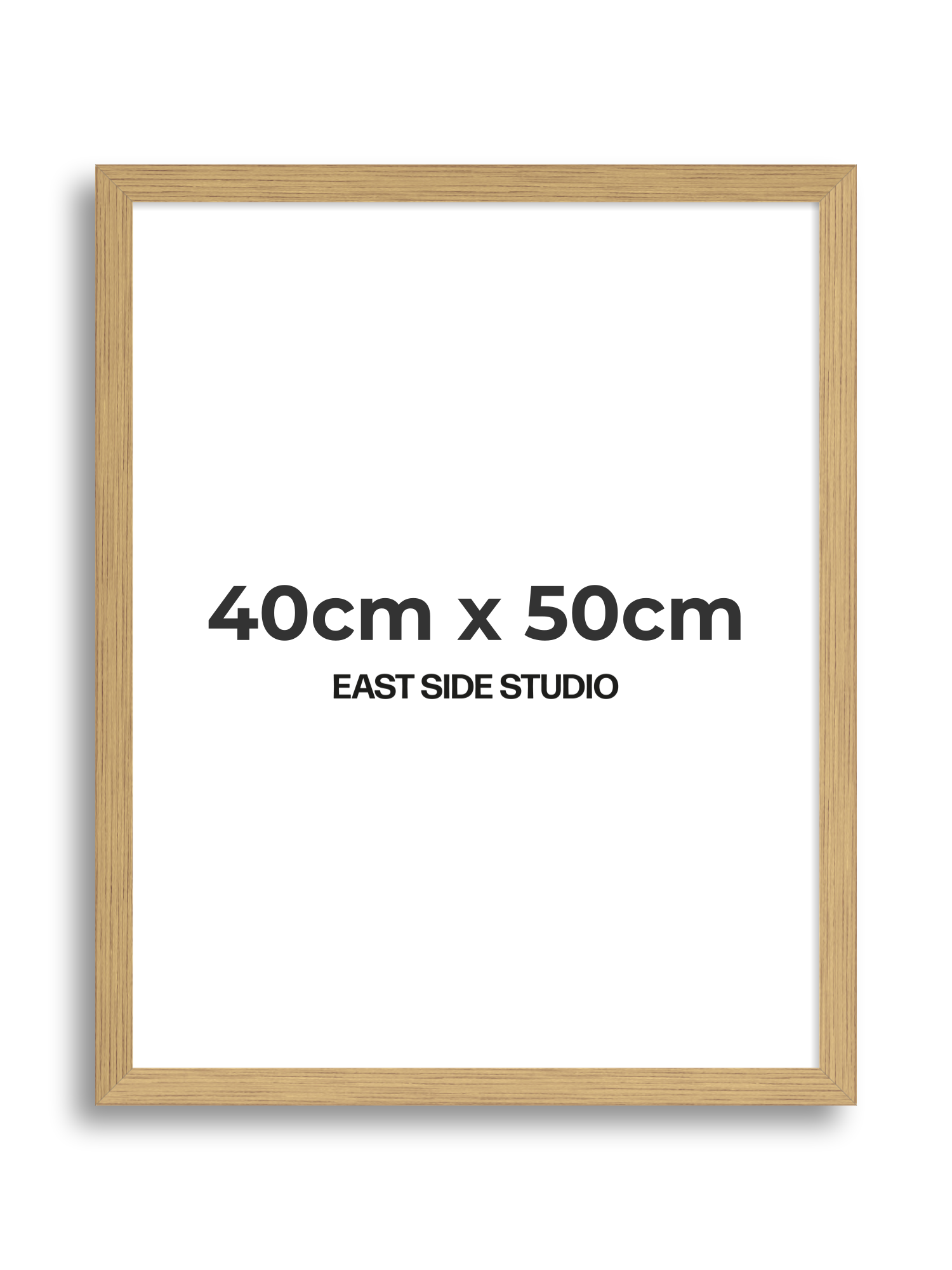 Solid Oak 40cm x 50cm picture frame