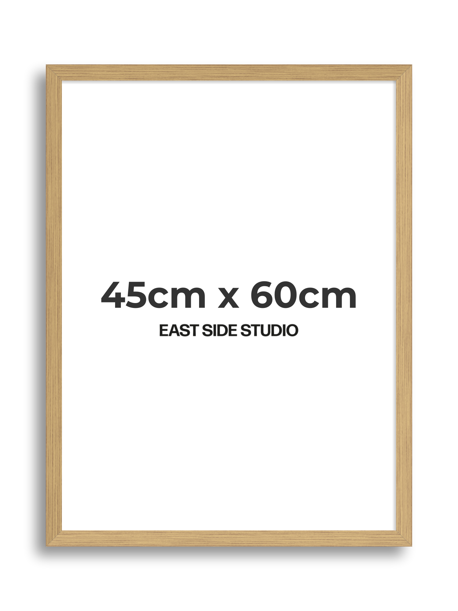 Solid Oak 45cm x 60cm picture frame