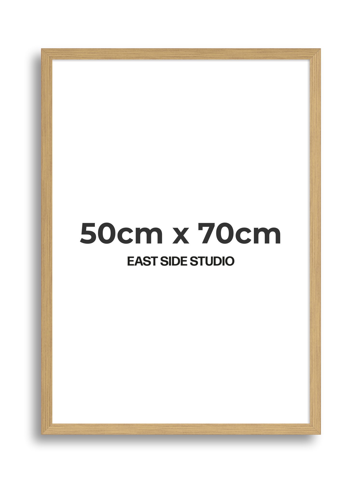 Solid Oak 50cm x 70cm picture frame
