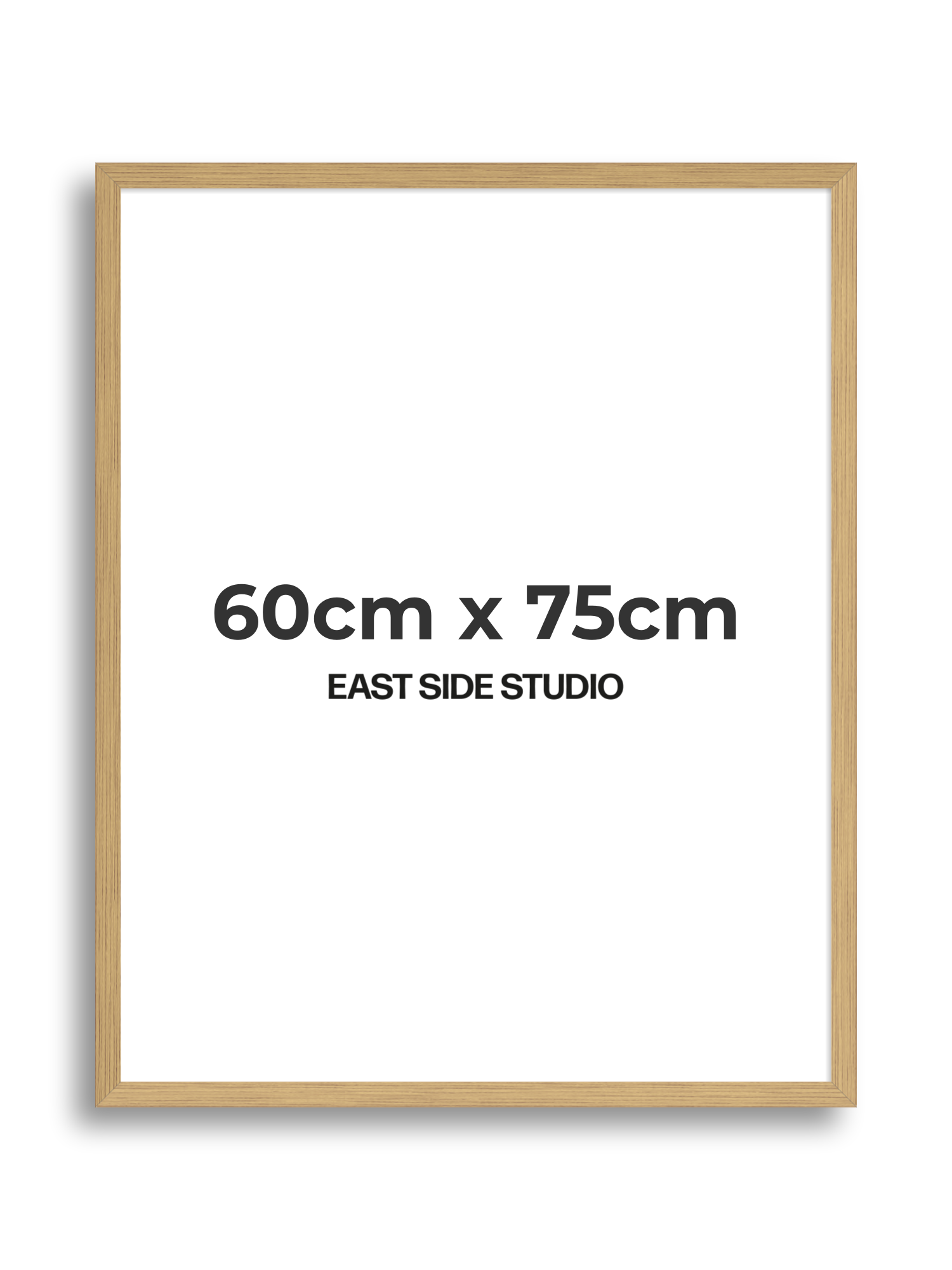 Solid Oak 60cm x 75cm picture frame