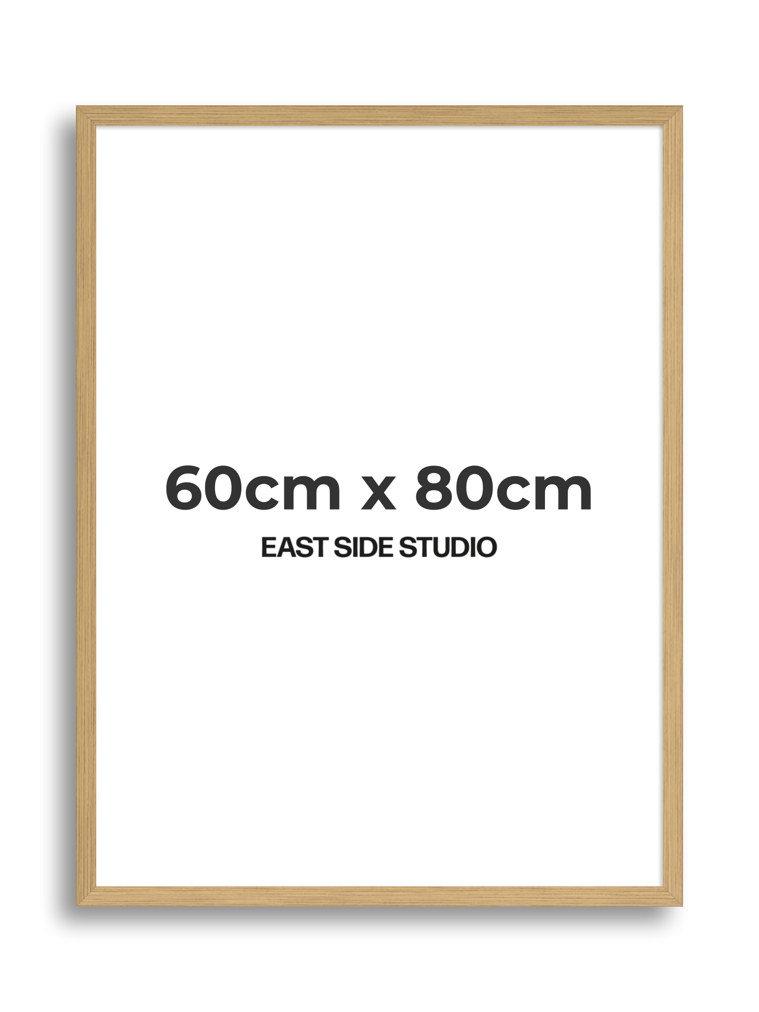 Solid Oak 60cm x 80cm picture frame