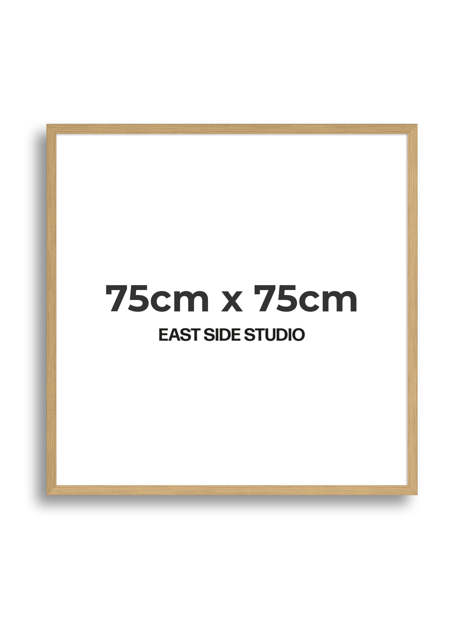 Solid Oak 75cm x 75cm picture frame