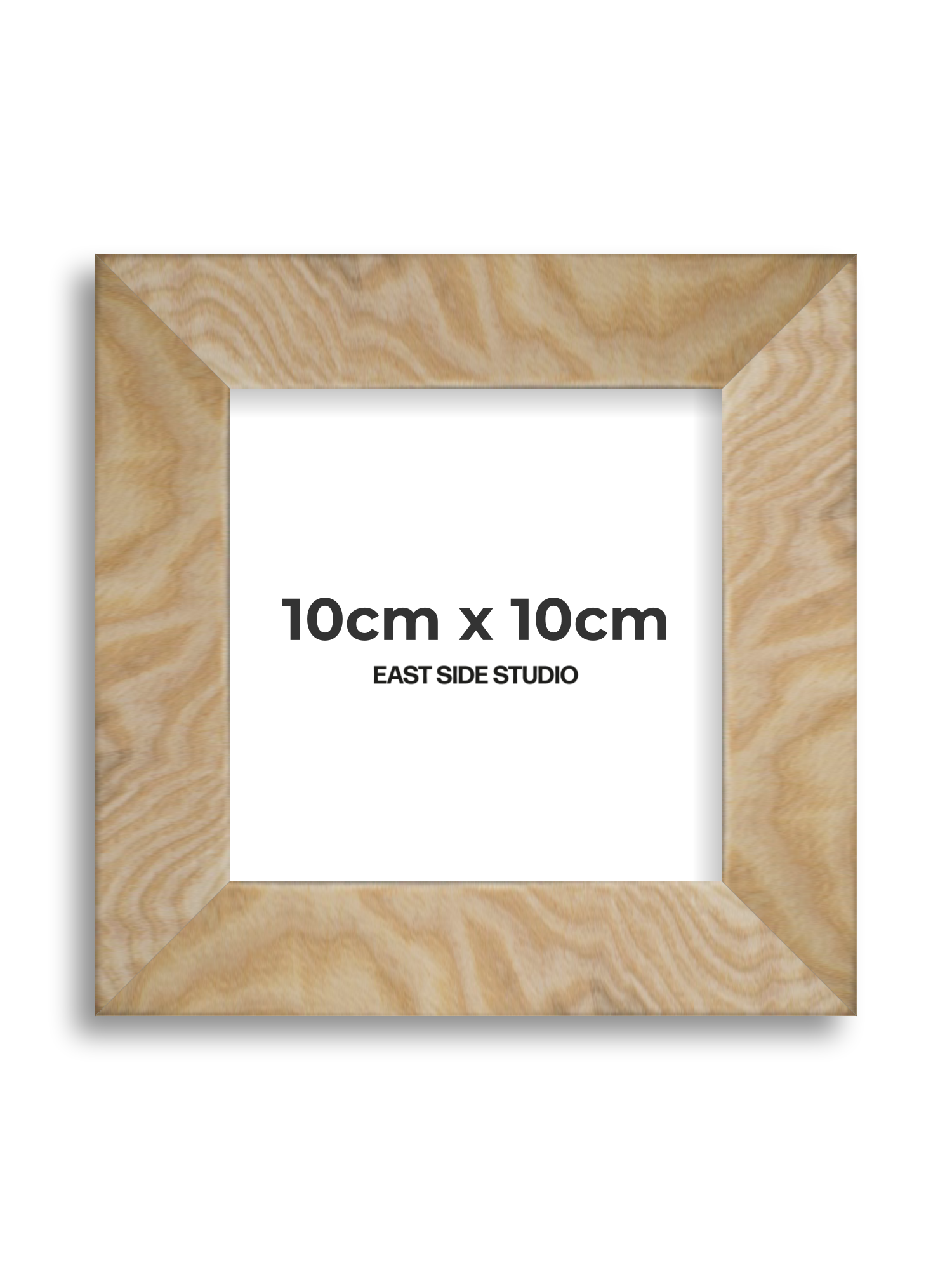 Solid Ash 10cm x 10cm picture frame
