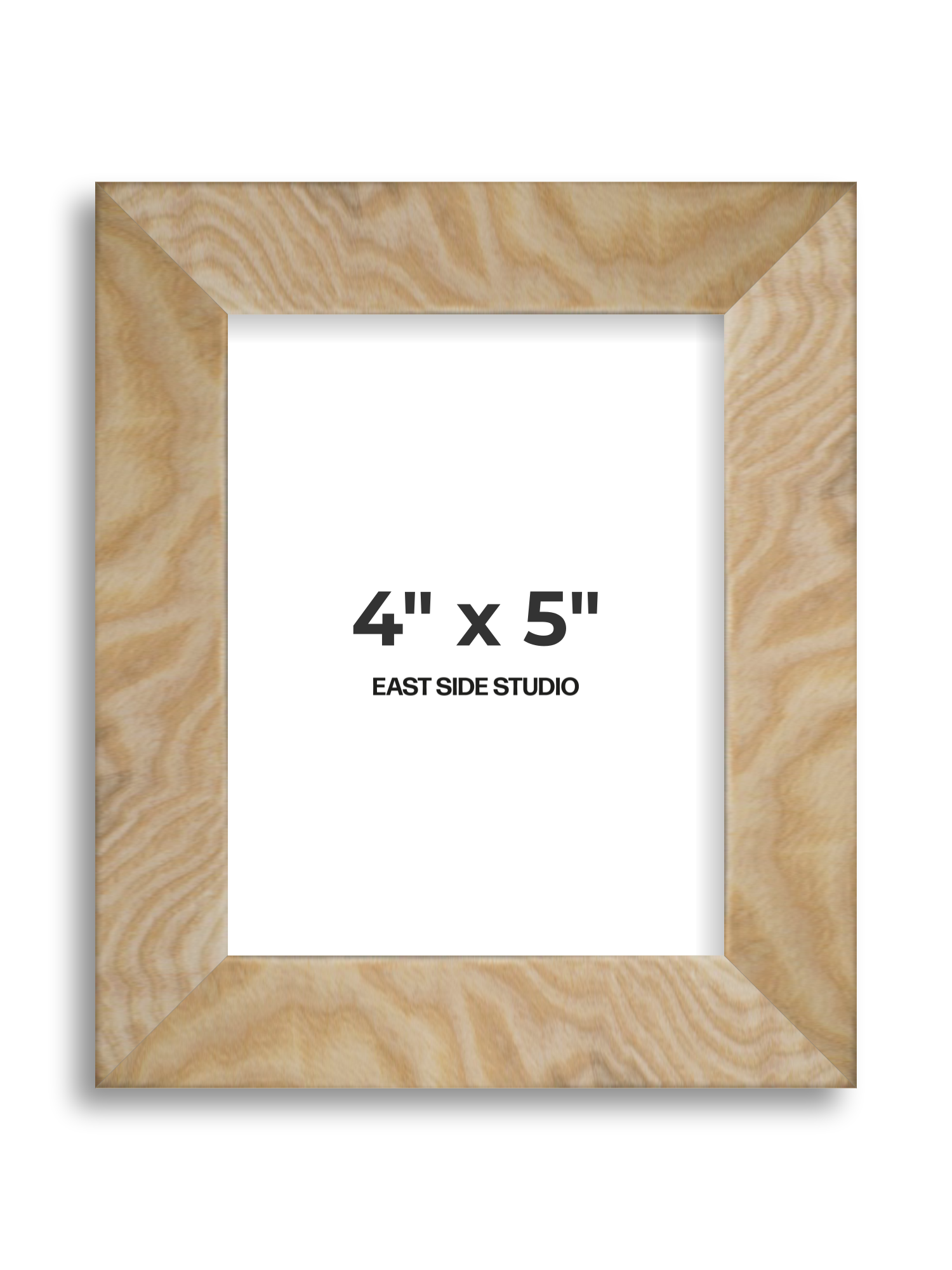 Solid Ash 4" x 5" picture frame