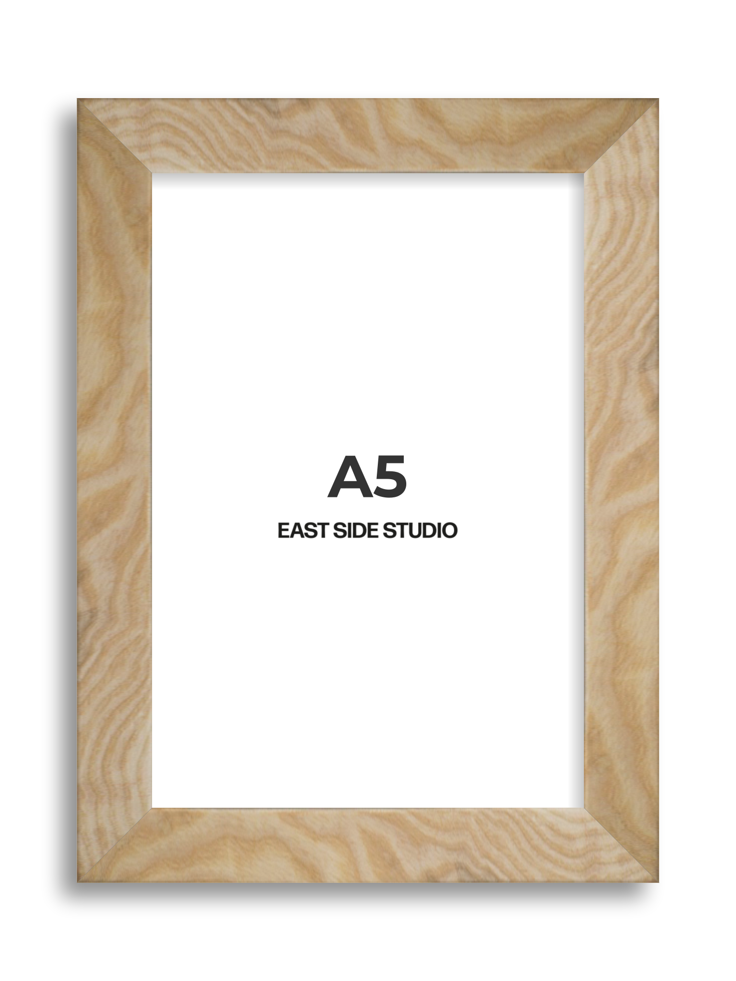 Solid Ash A5 picture frame