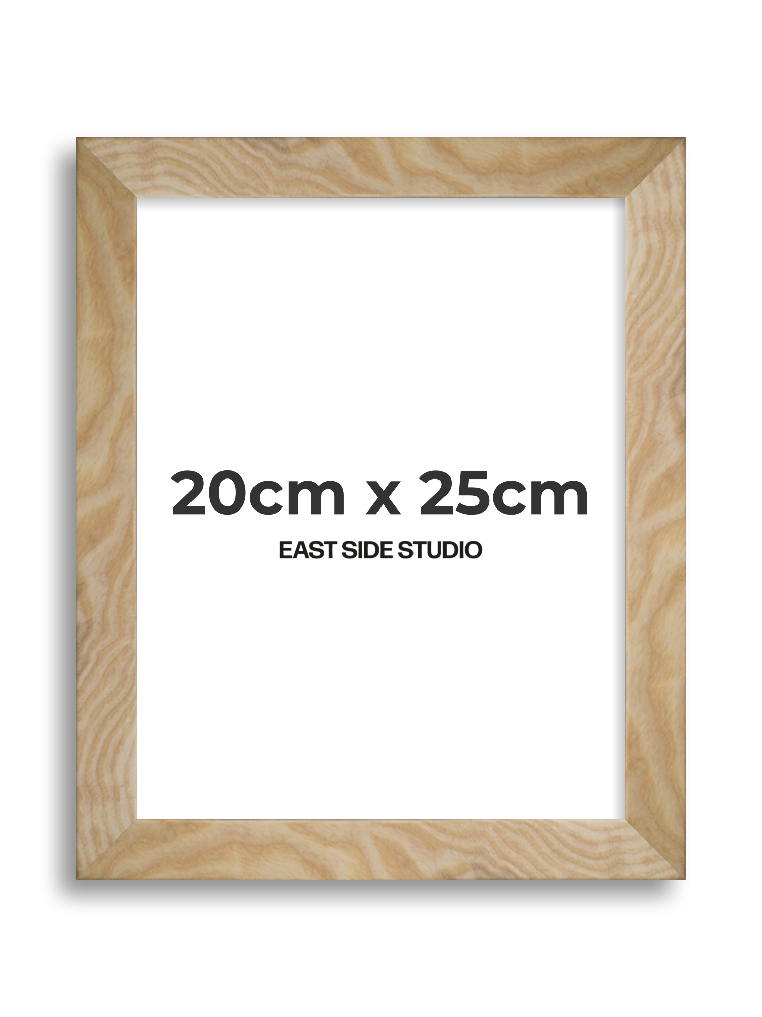 Solid Ash 20cm x 25cm picture frame