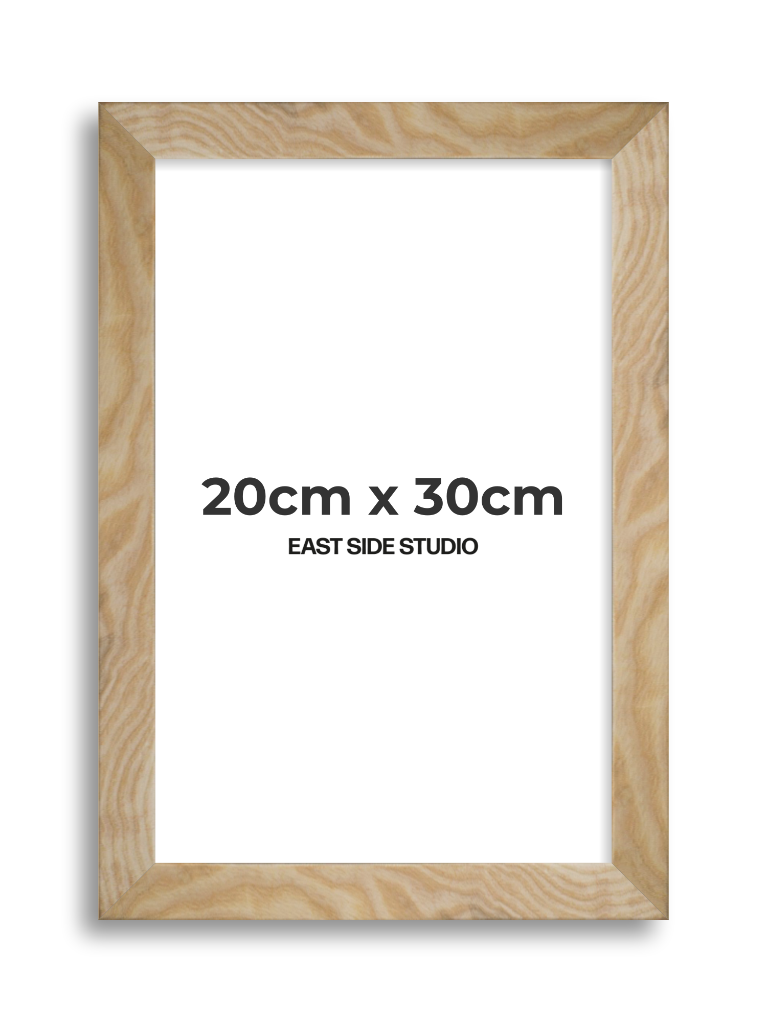 Solid Ash 20cm x 30cm picture frame
