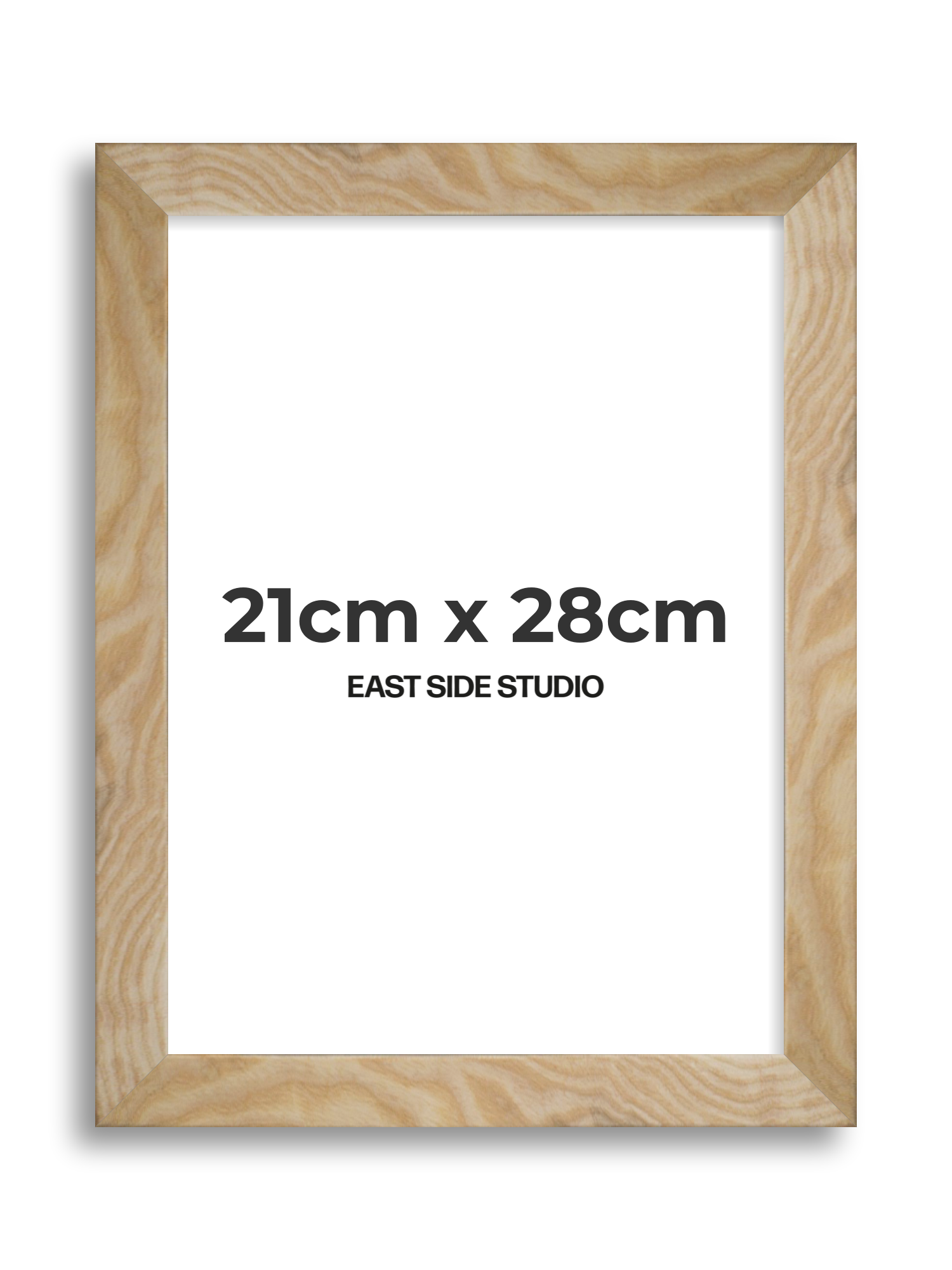Solid Ash 21cm x 28cm picture frame