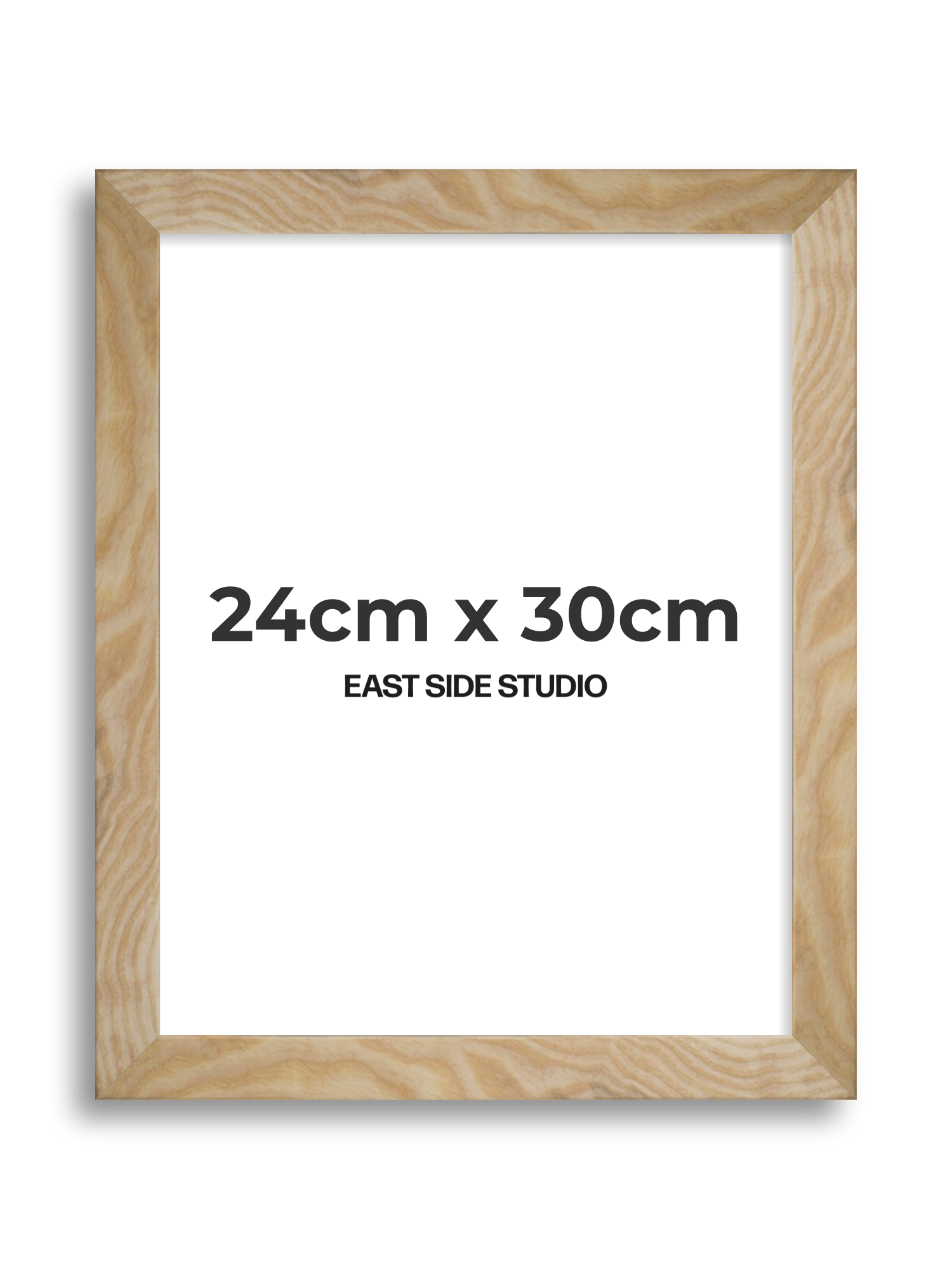 Solid Ash 24cm x 30cm picture frame