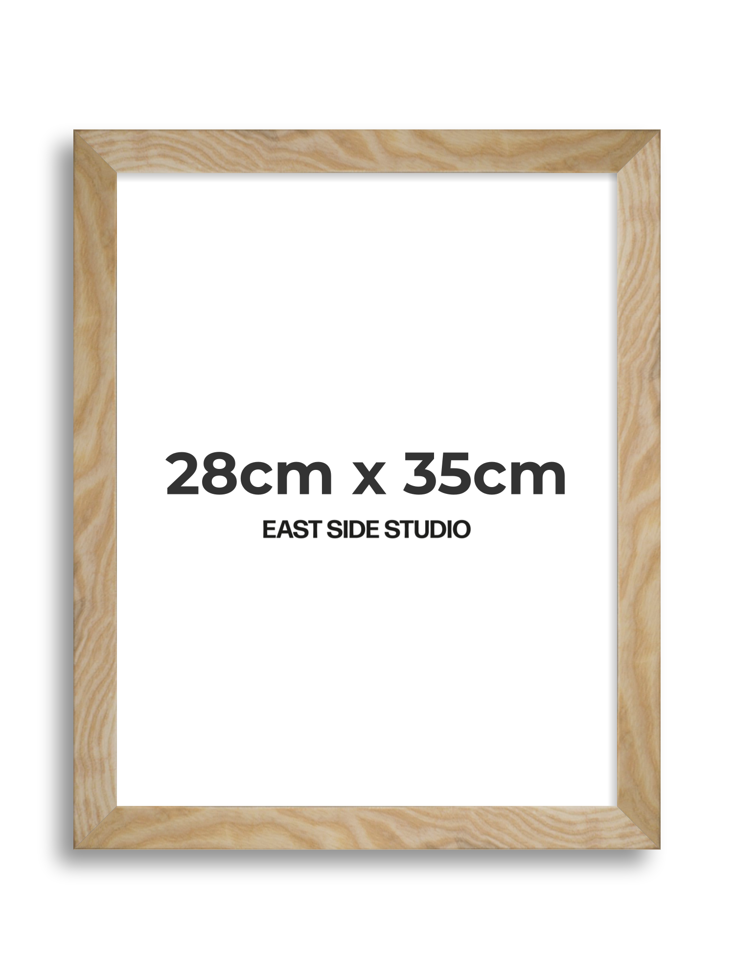 Solid Ash 28cm x 35cm picture frame
