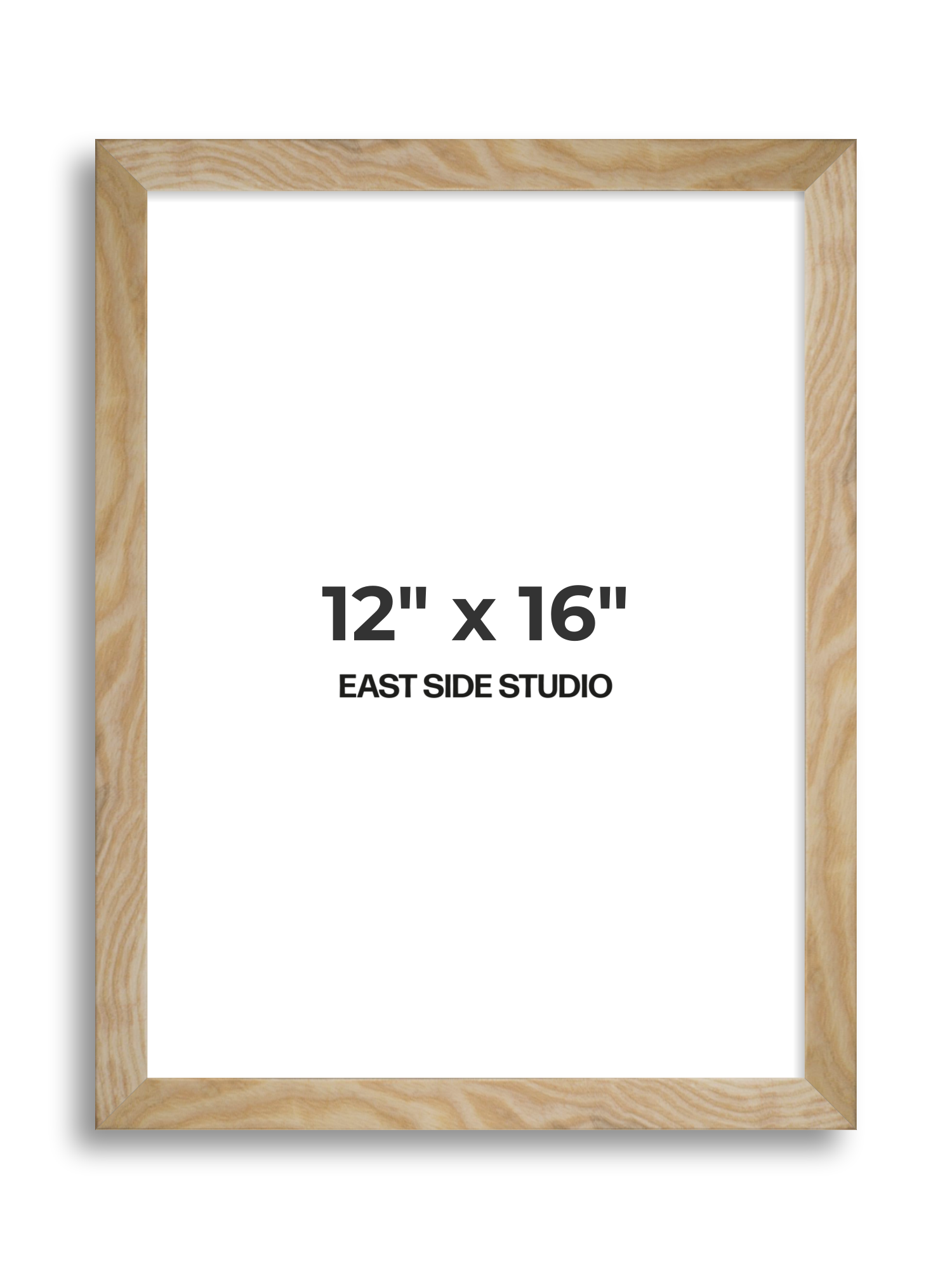 Solid Ash 12" x 16" picture frame