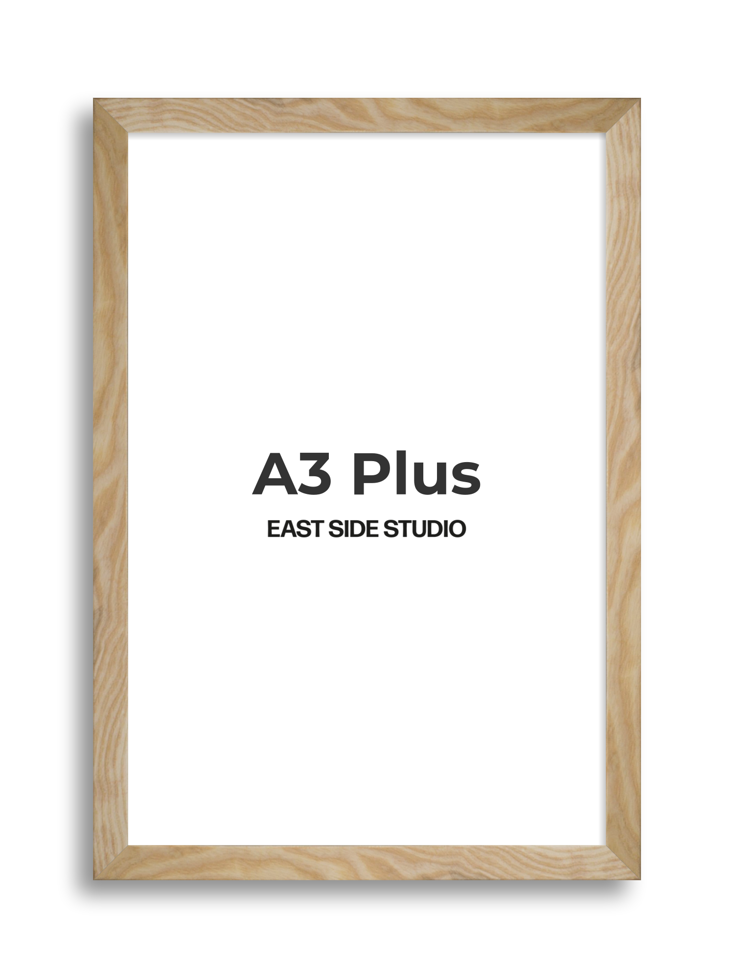 Solid Ash A3 Plus picture frame