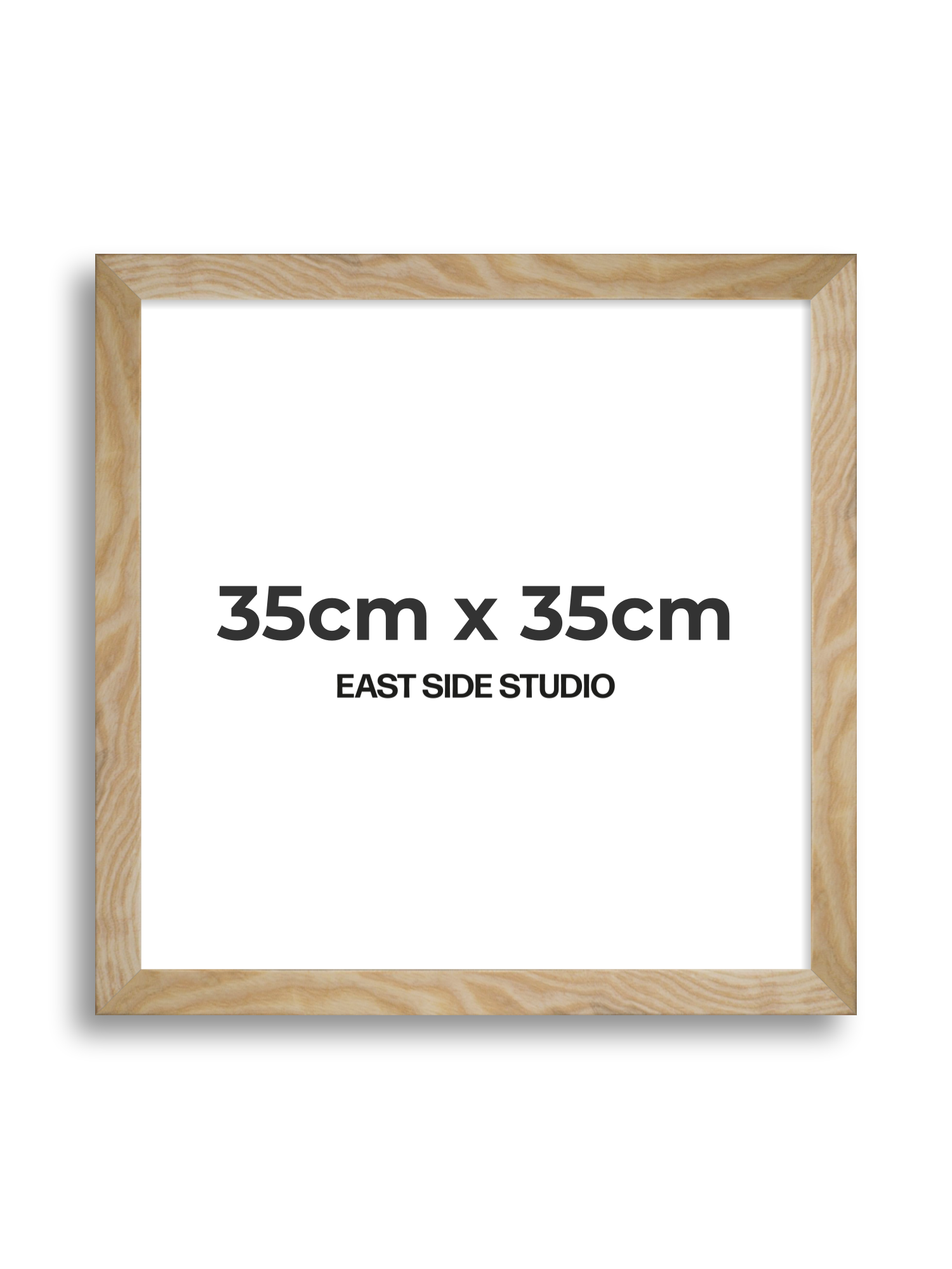 Solid Ash 35cm x 35cm picture frame
