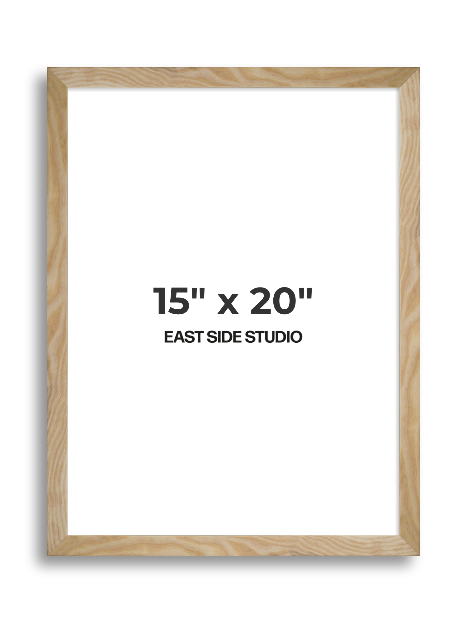 Solid Ash 15" x 20" picture frame