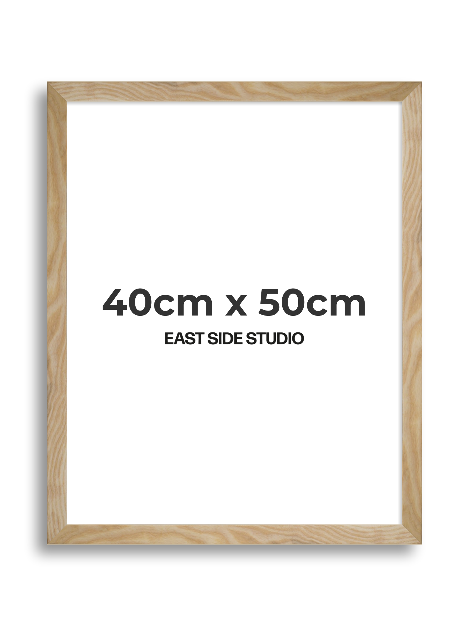 Solid Ash 40cm x 50cm picture frame