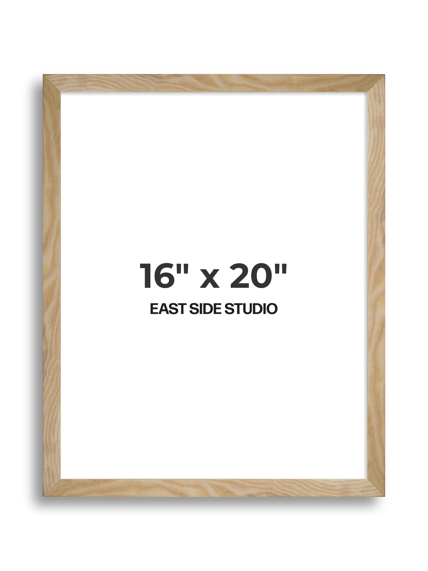 Solid Ash 16" x 20" picture frame