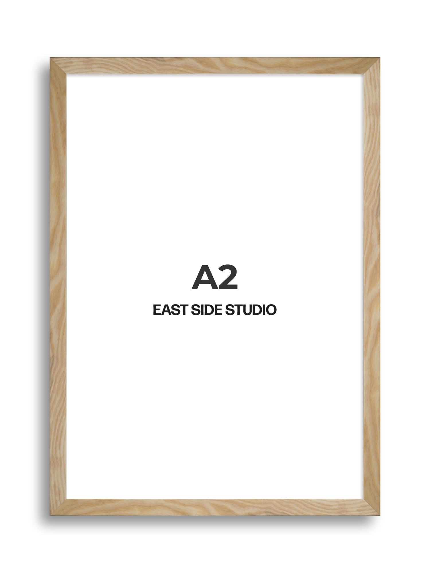 Solid Ash A2 picture frame