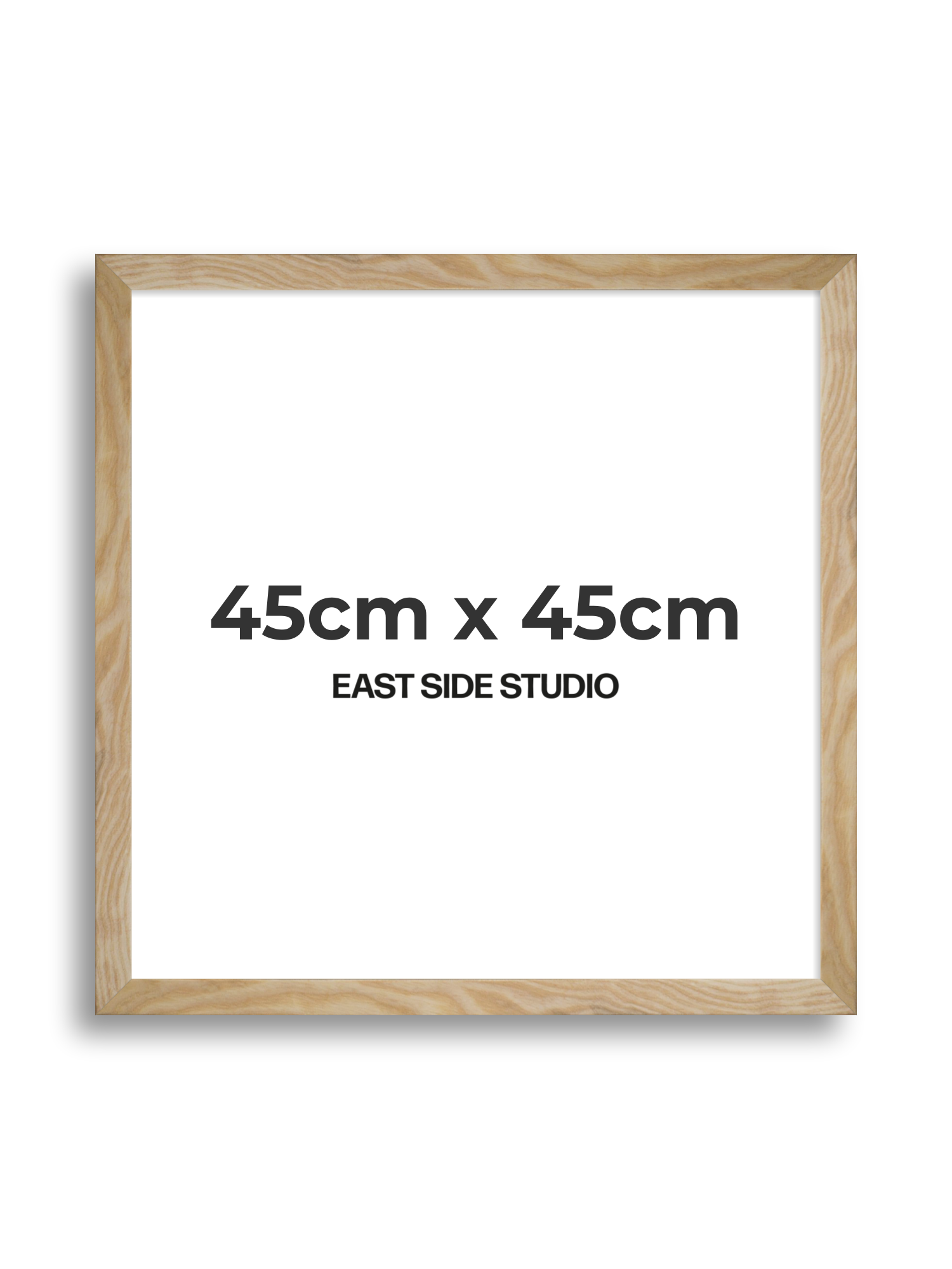 Solid Ash 45cm x 45cm picture frame