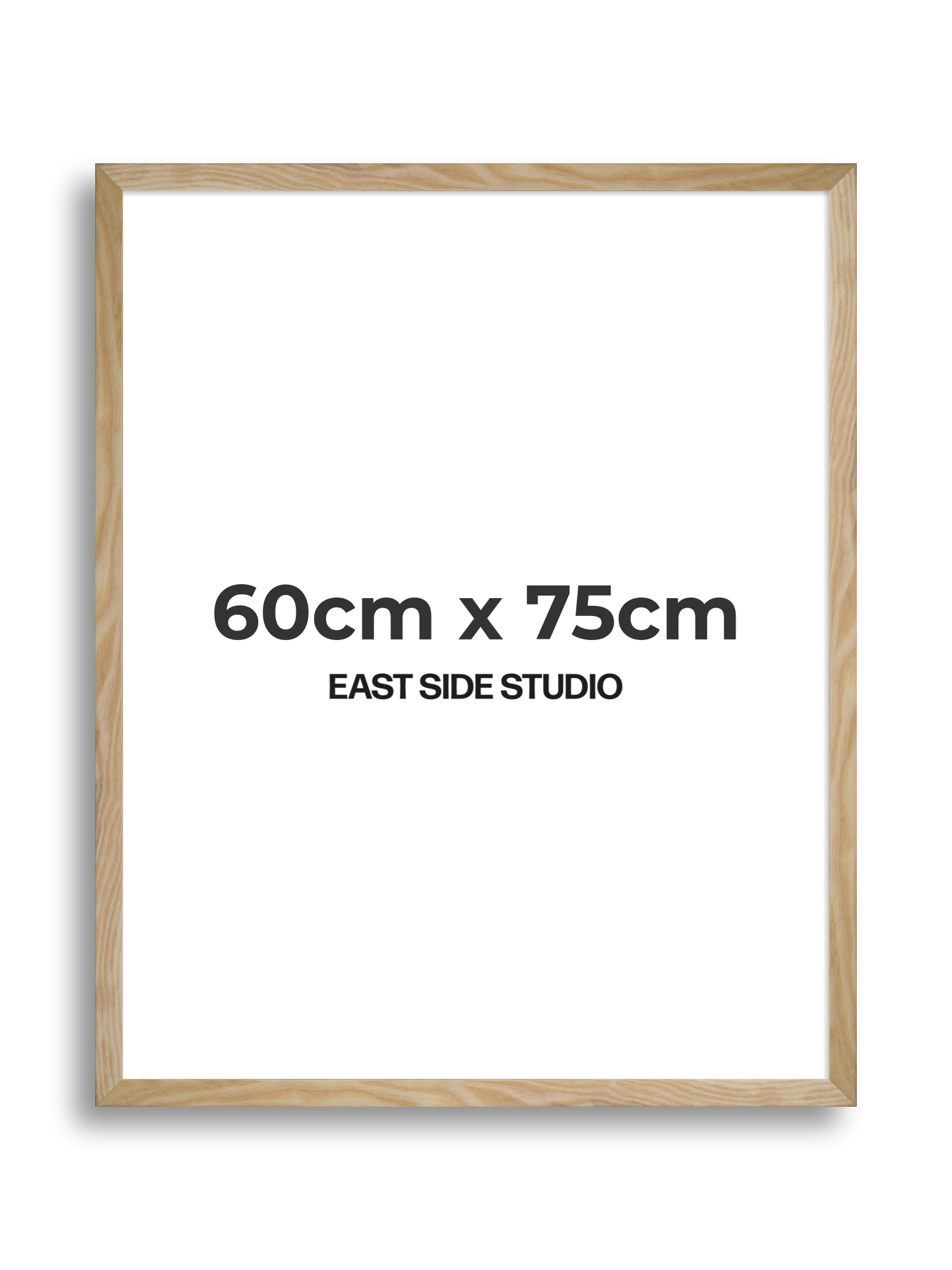 Solid Ash 60cm x 75cm picture frame