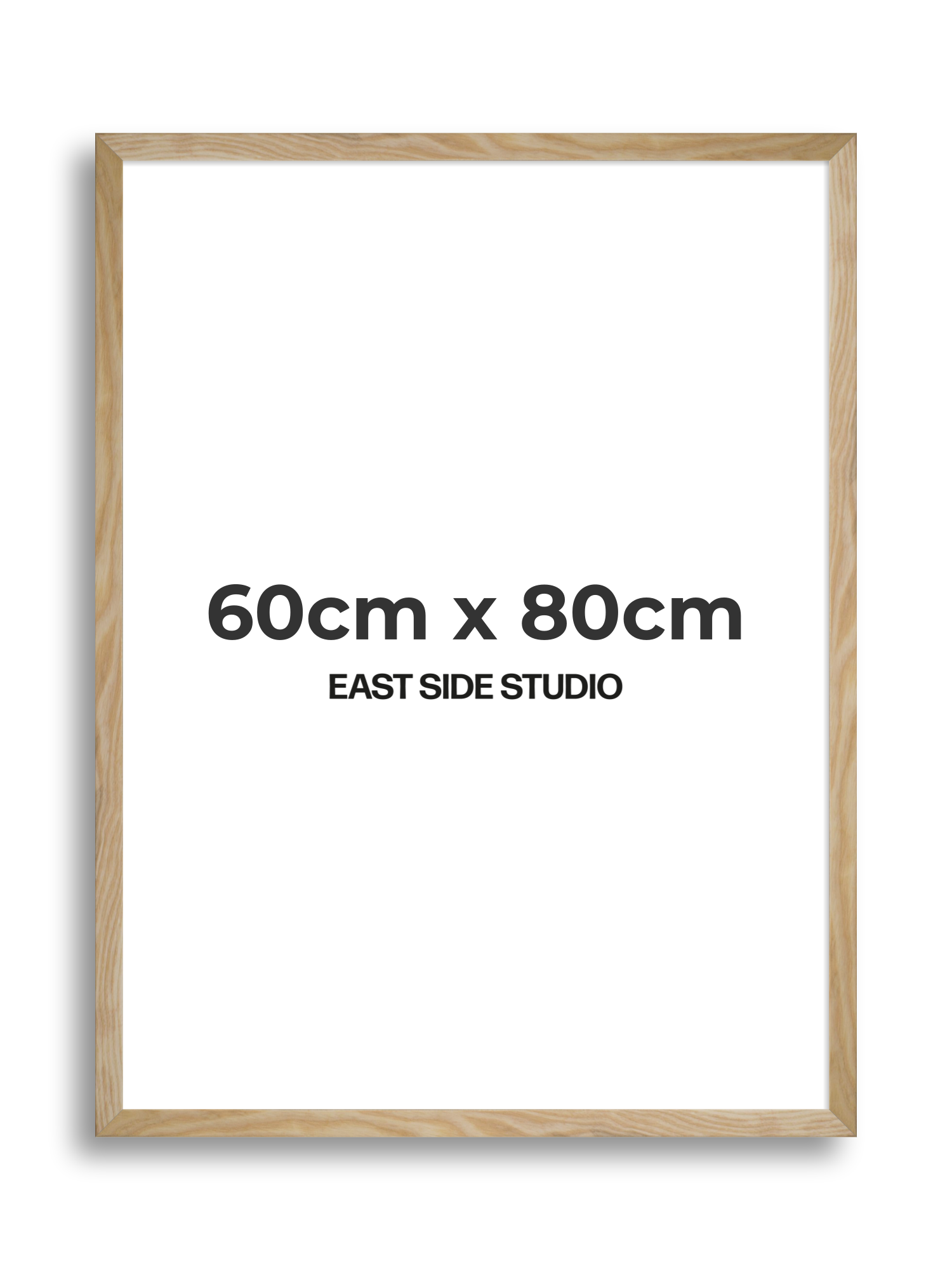Solid Ash 60cm x 80cm picture frame