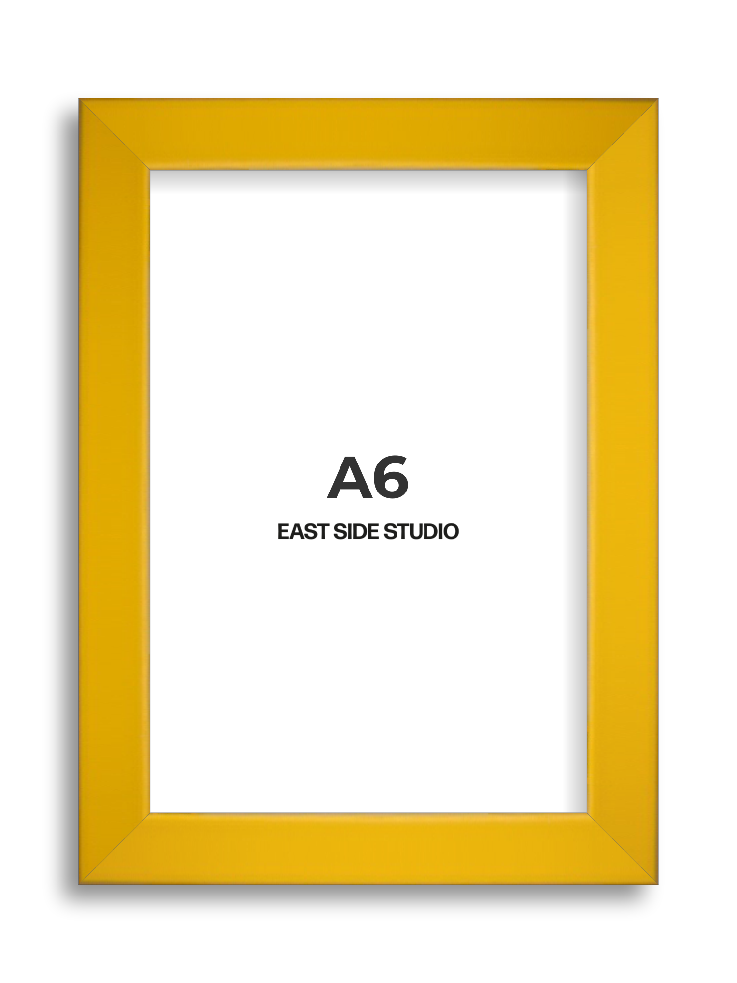 Egg Yolk Yellow A6 picture frame