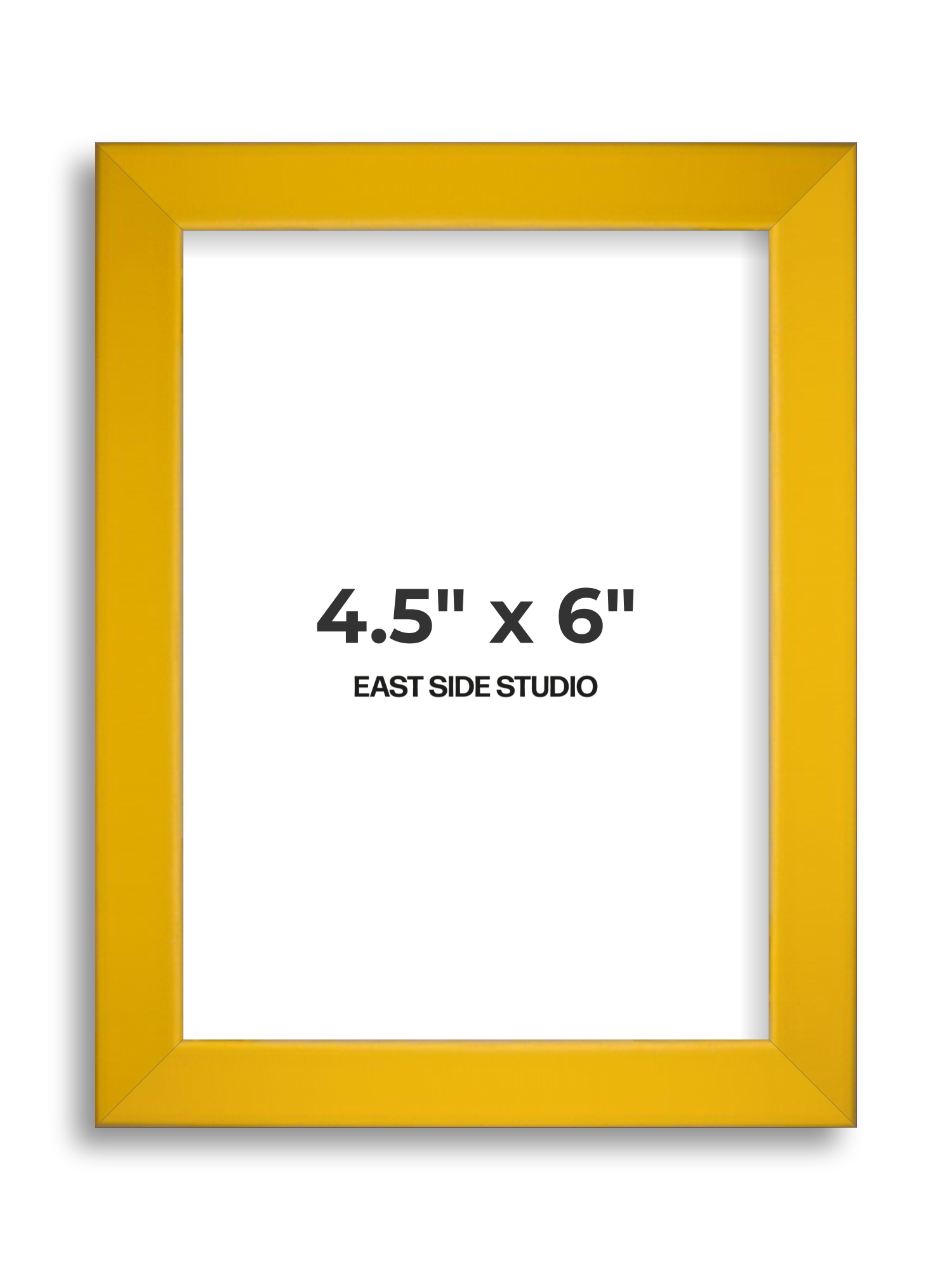 Egg Yolk Yellow 4.5" x 6" picture frame