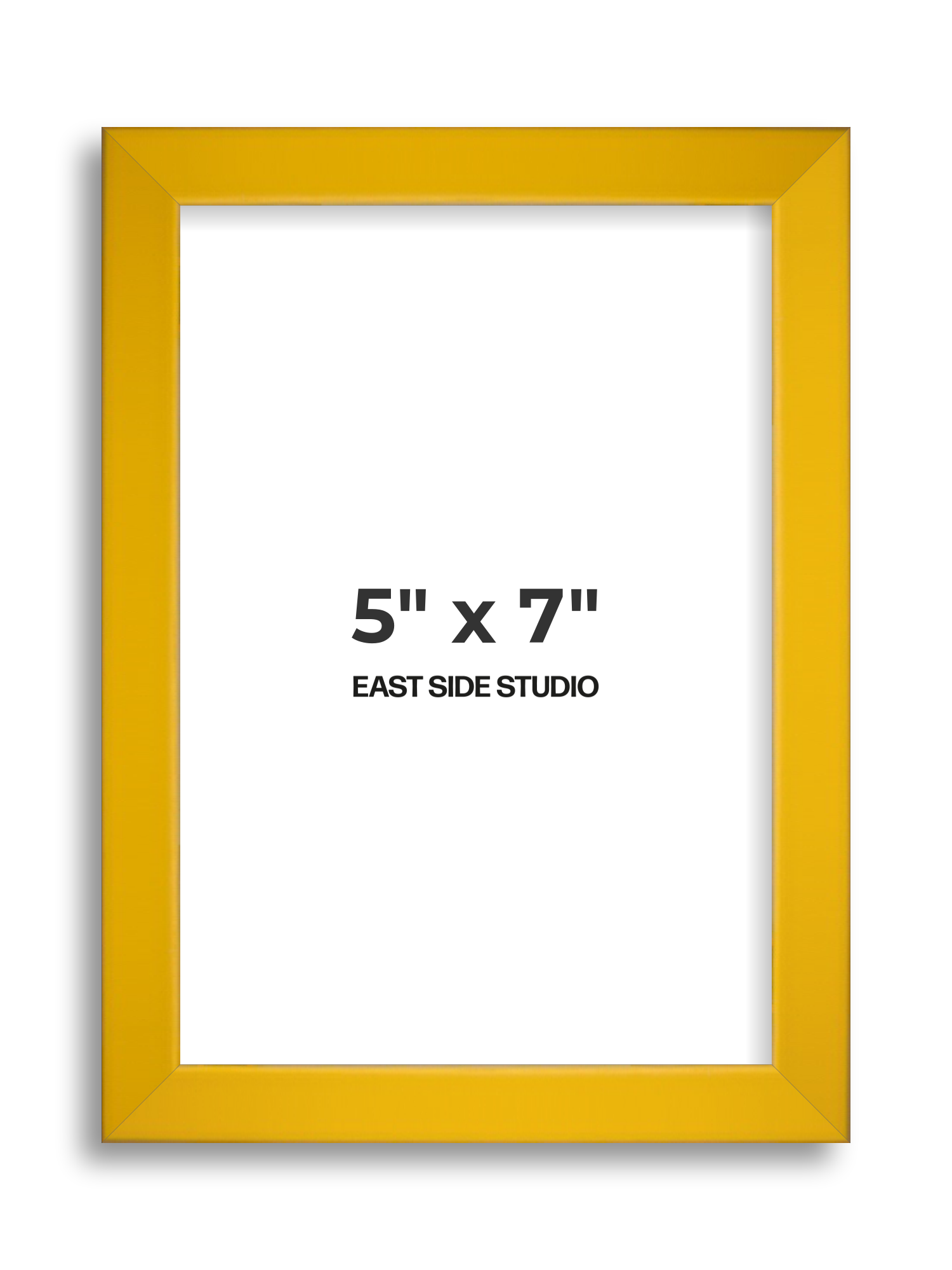 Egg Yolk Yellow 5" x 7" picture frame