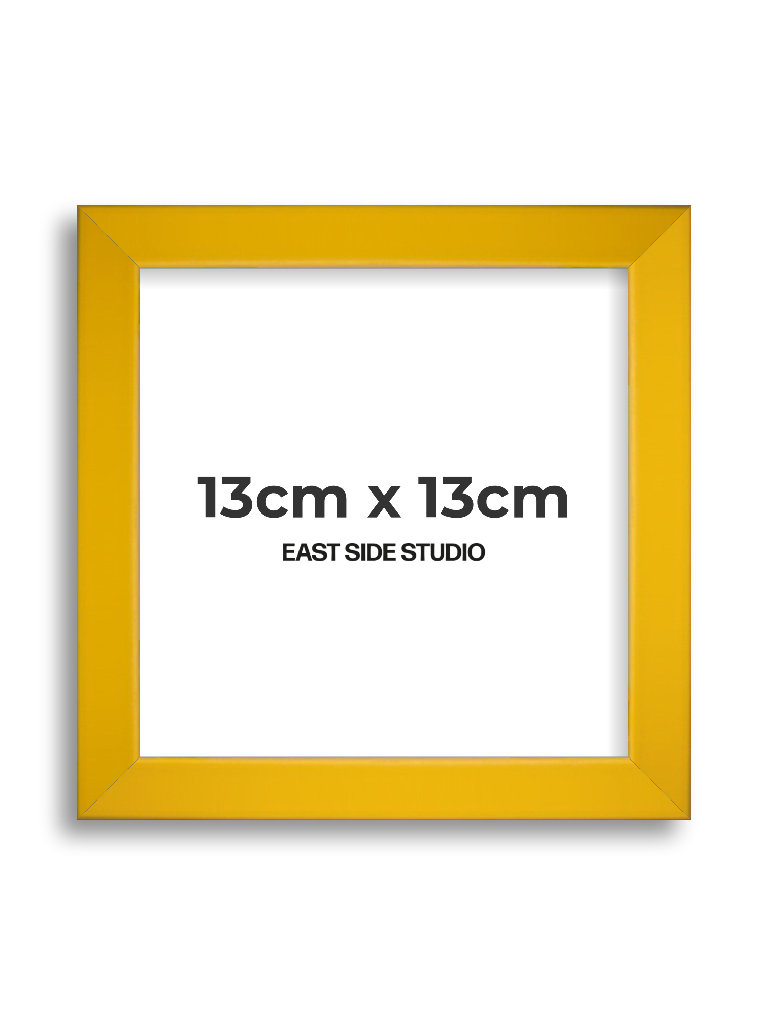 Egg Yolk Yellow 13cm x 13cm picture frame