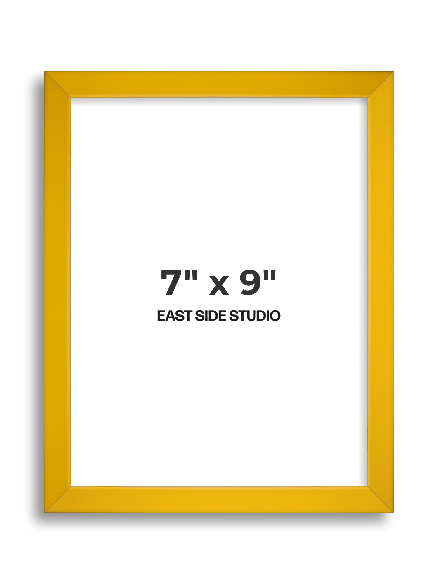 Egg Yolk Yellow 7" x 9" picture frame