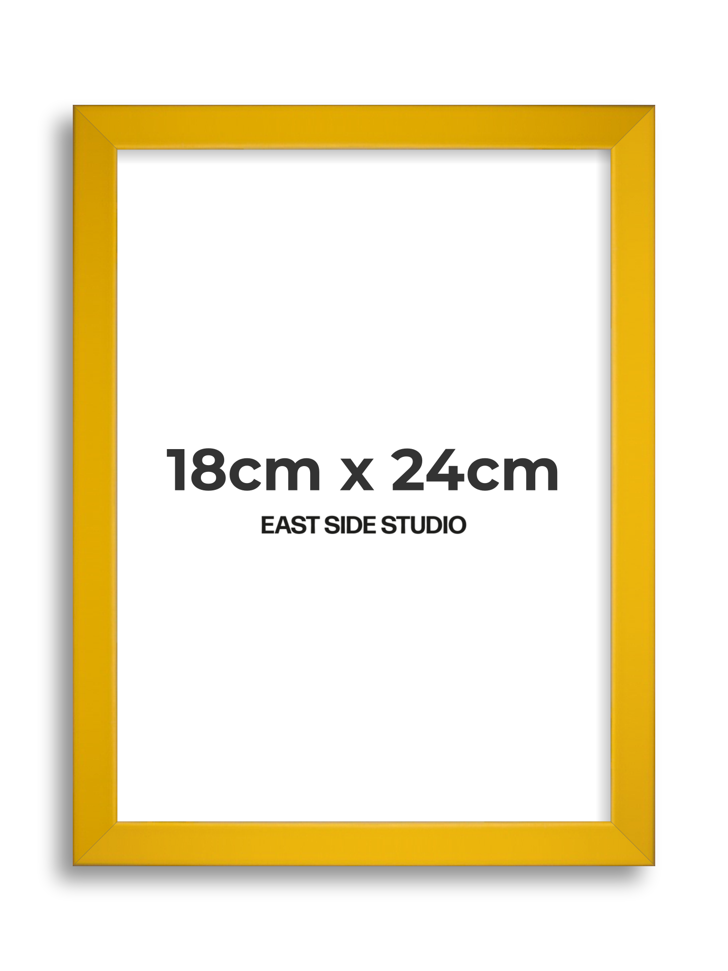 Egg Yolk Yellow 18cm x 24cm picture frame