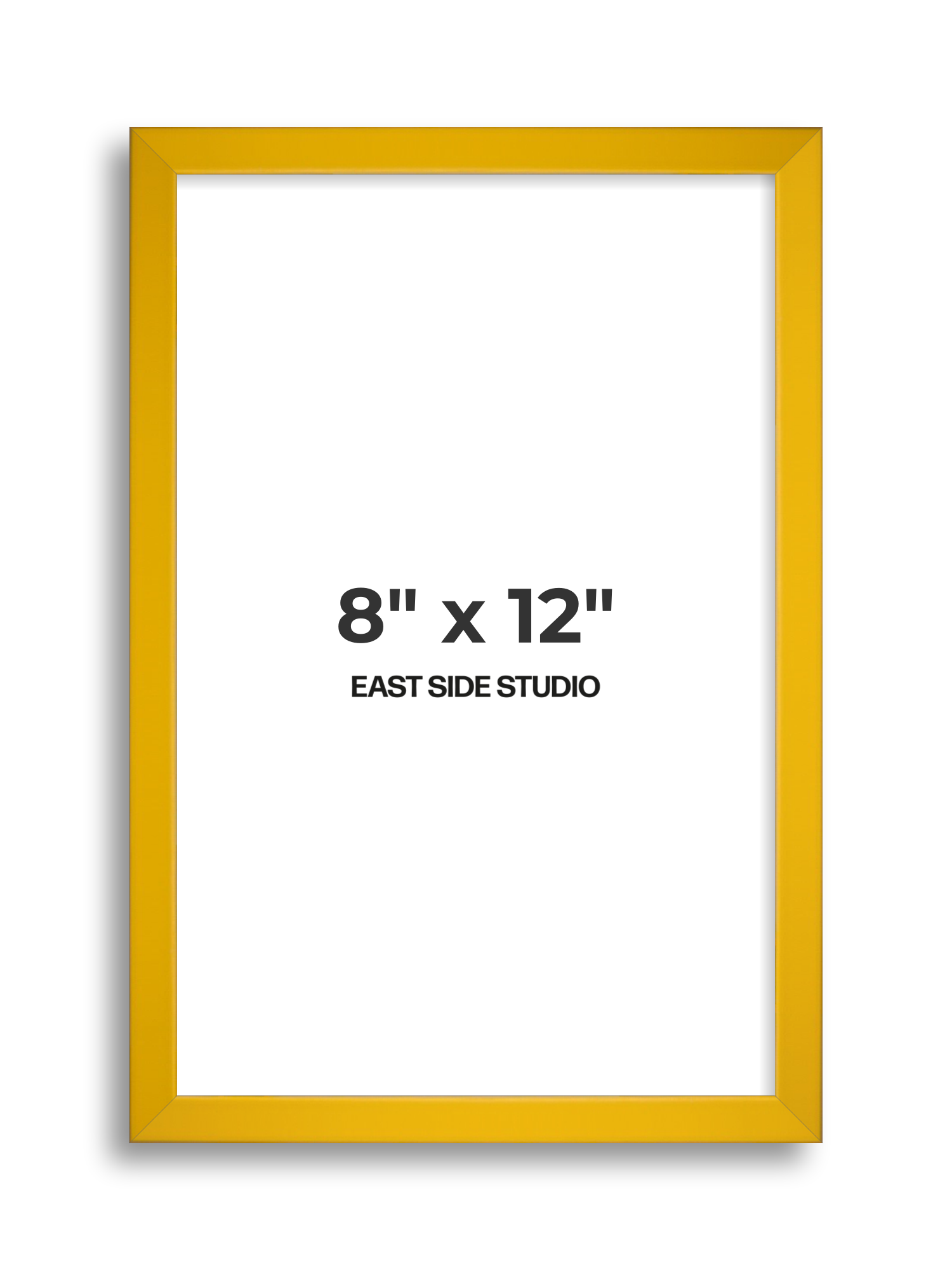 Egg Yolk Yellow 8" x 12" picture frame