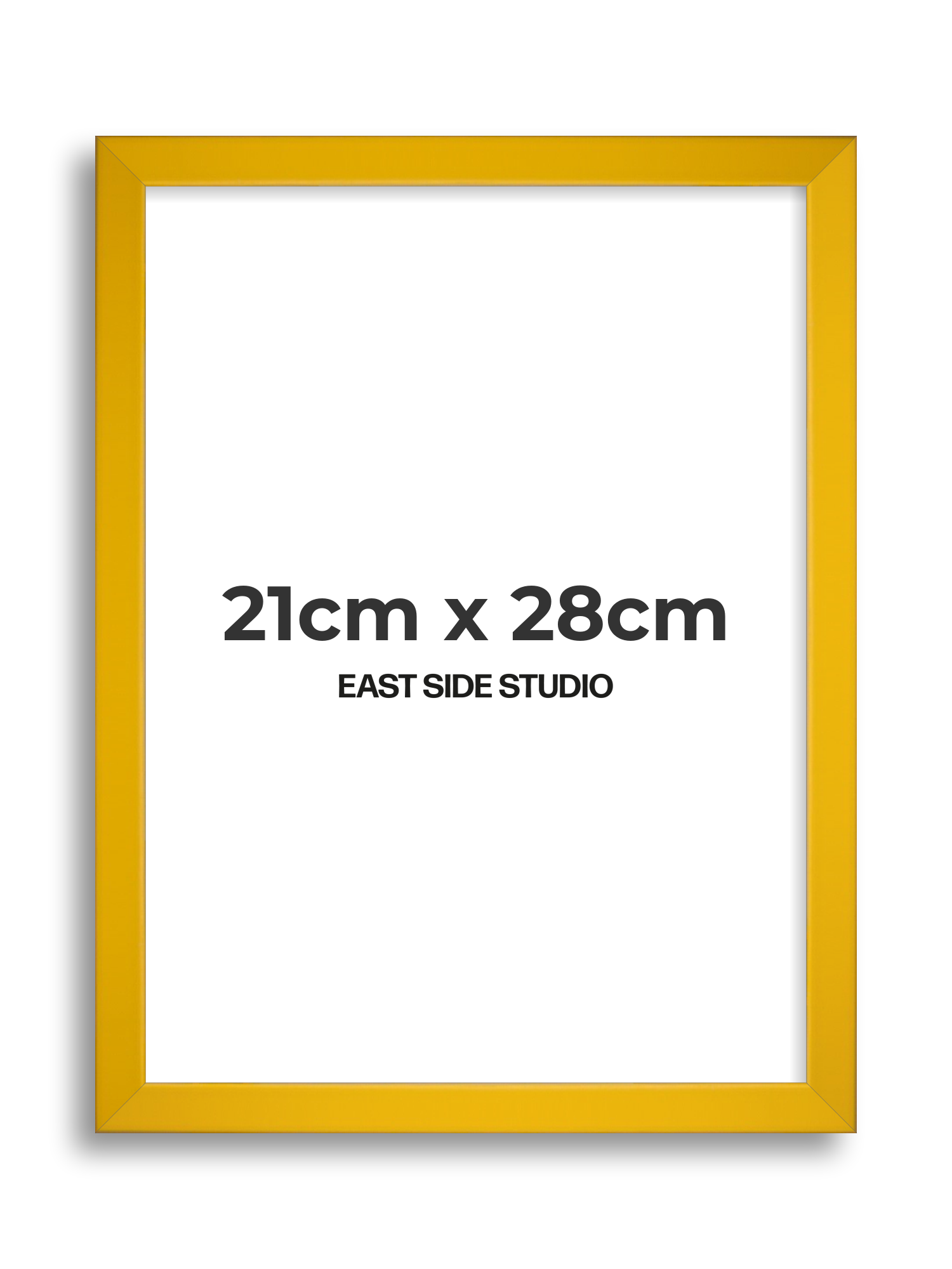 Egg Yolk Yellow 21cm x 28cm picture frame