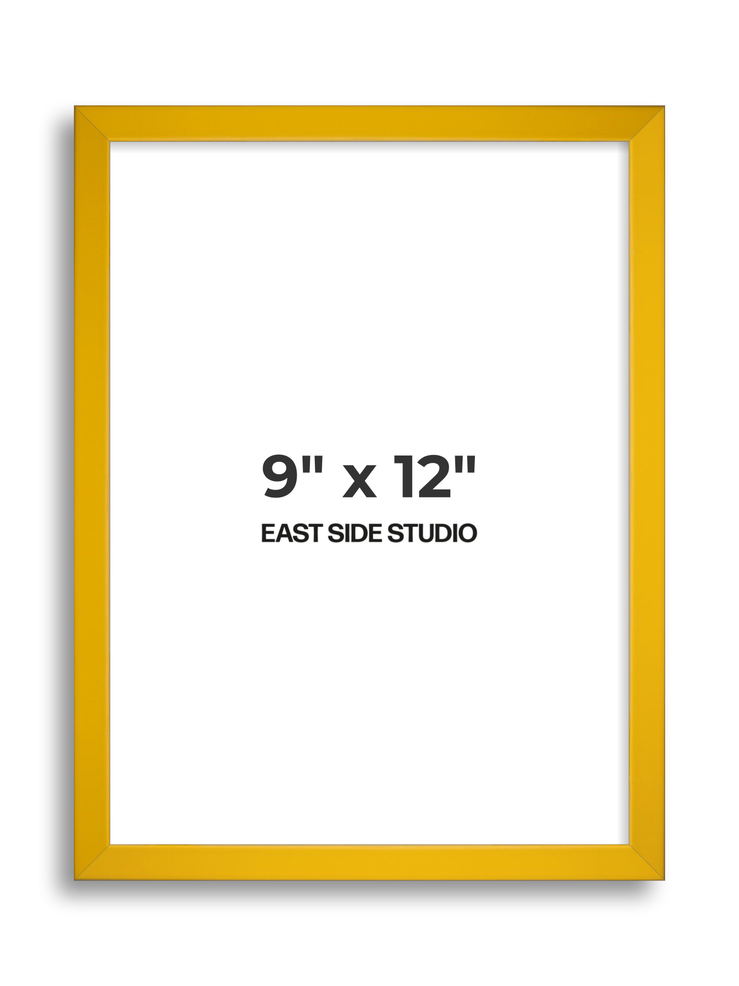 Egg Yolk Yellow 9" x 12" picture frame