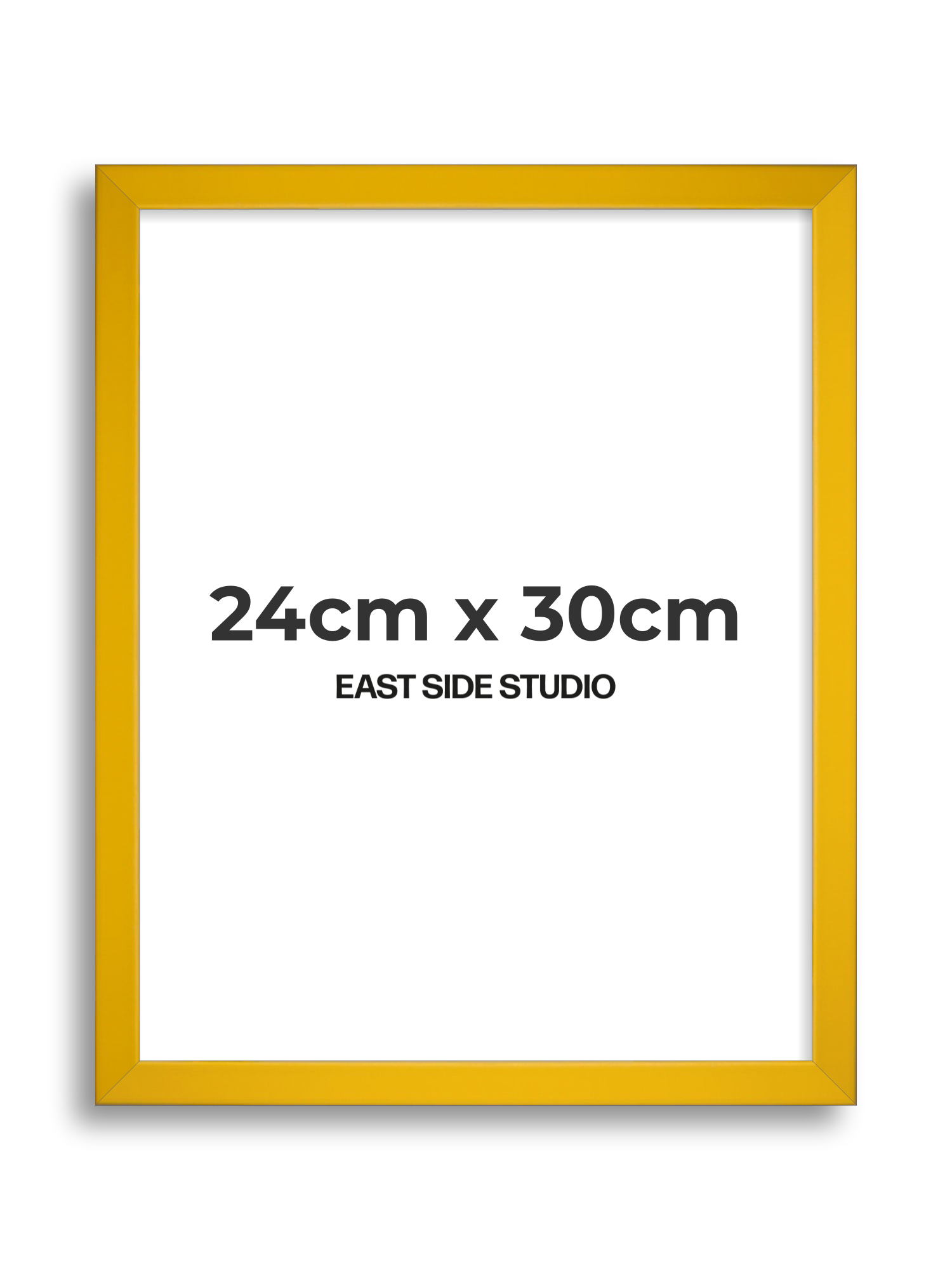 Egg Yolk Yellow 24cm x 30cm picture frame