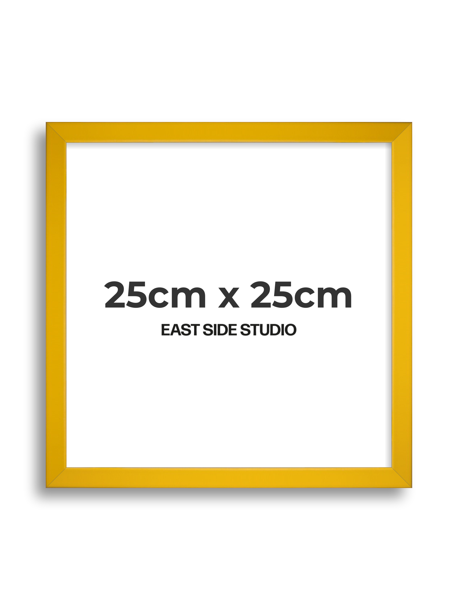 Egg Yolk Yellow 25cm x 25cm picture frame