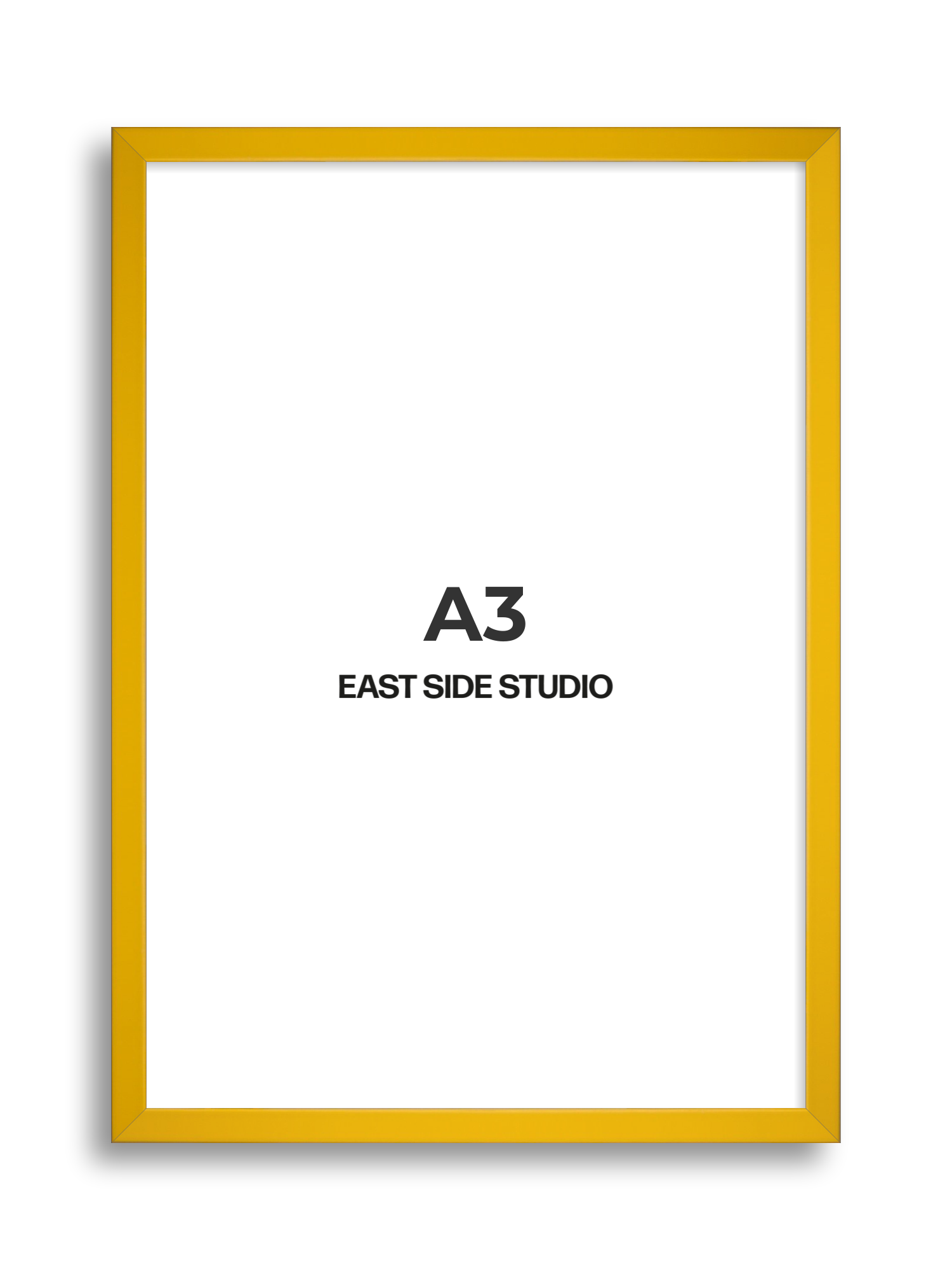 Egg Yolk Yellow A3 picture frame
