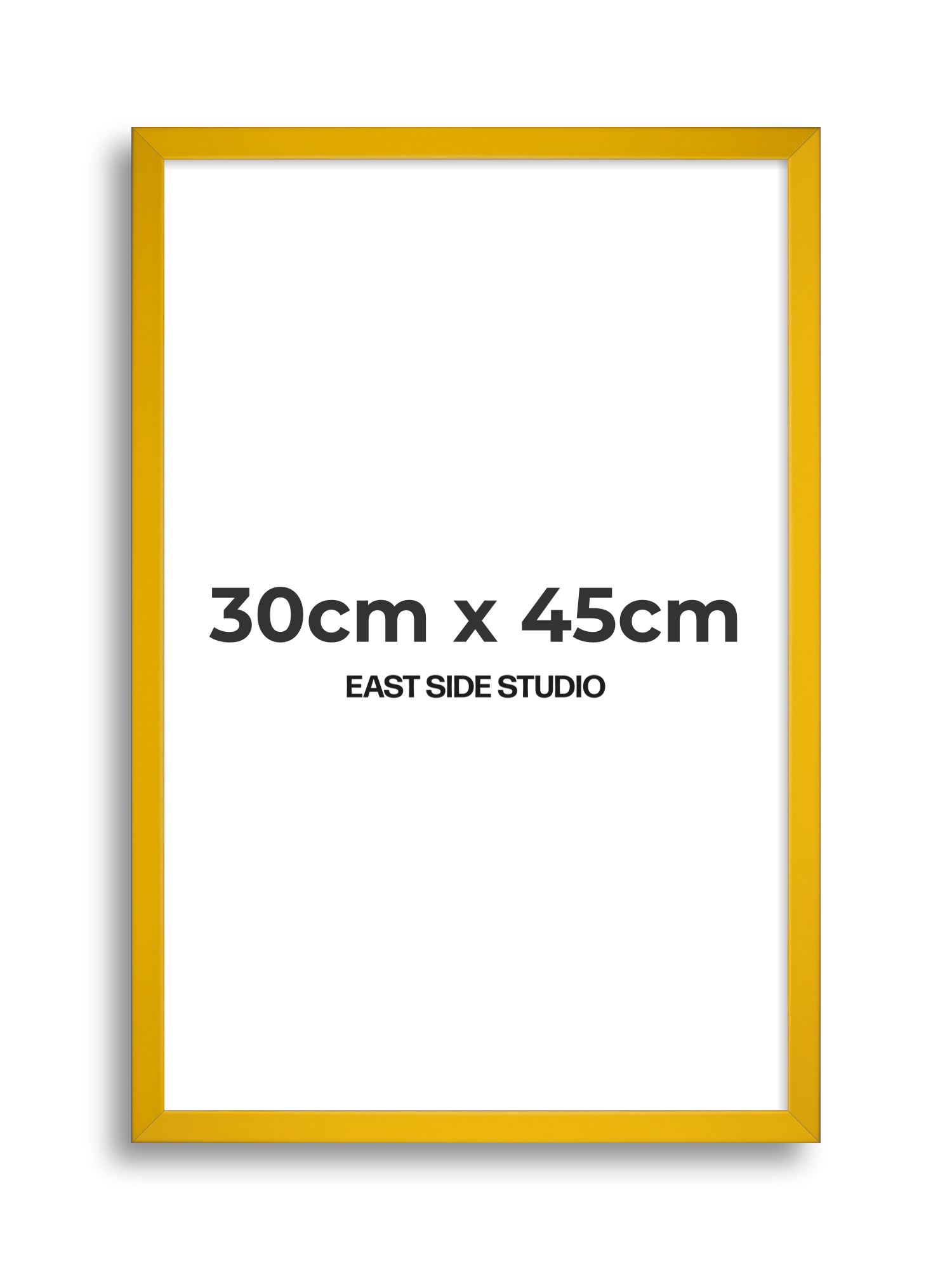 Egg Yolk Yellow 30cm x 45cm picture frame