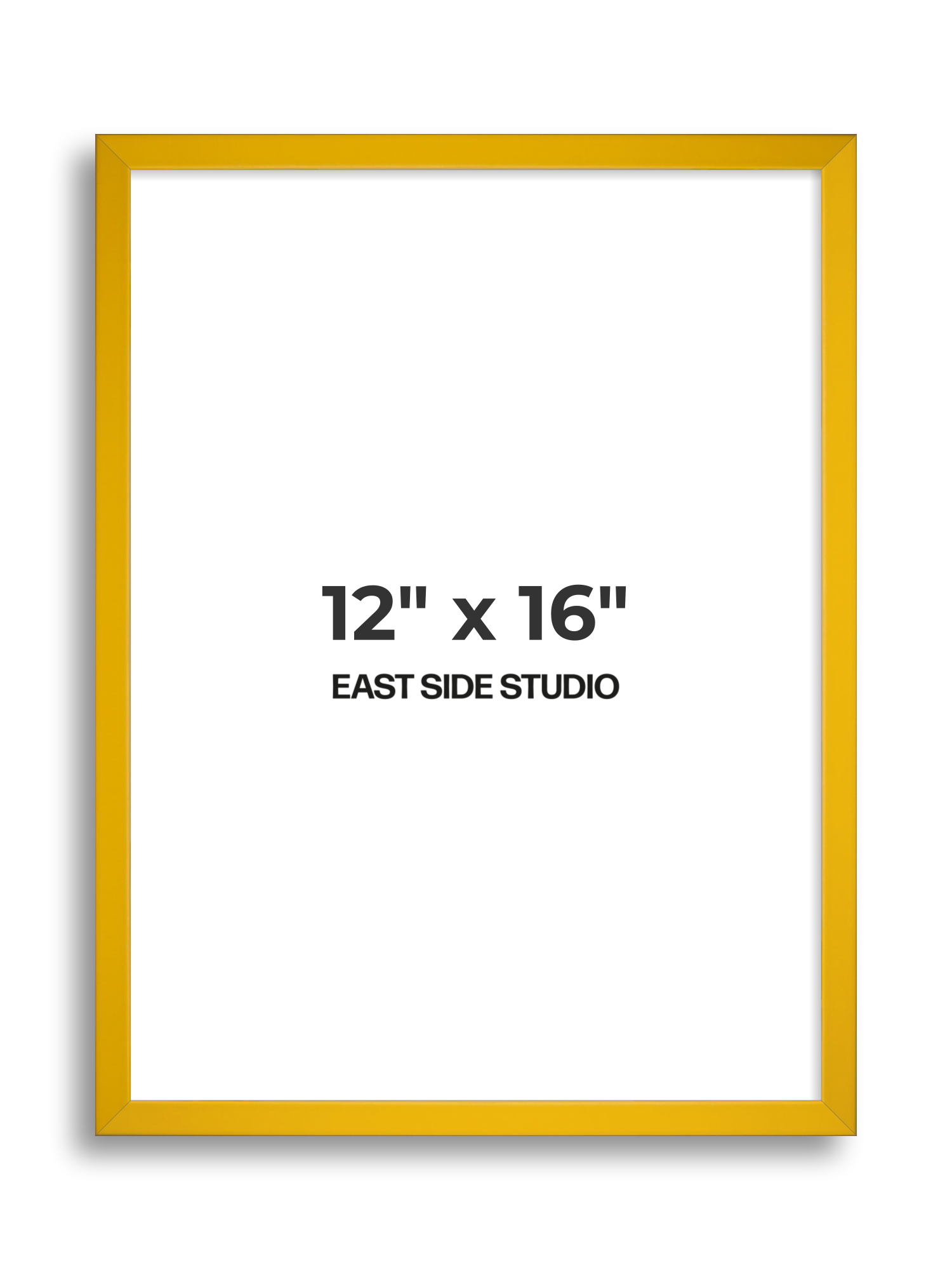 Egg Yolk Yellow 12" x 16" picture frame